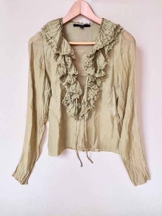 GUCCI Blouse à volants