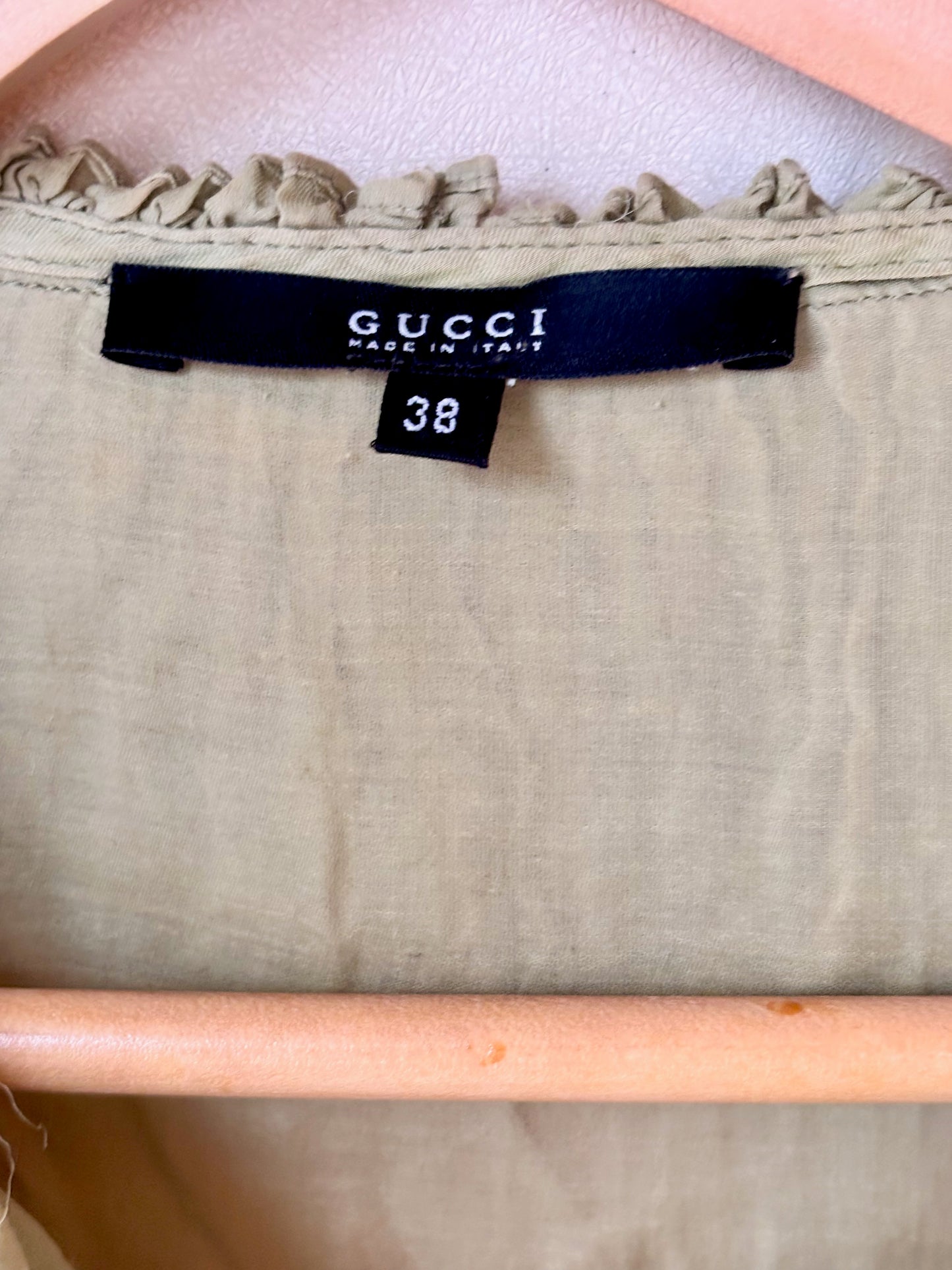 GUCCI Blouse à volants