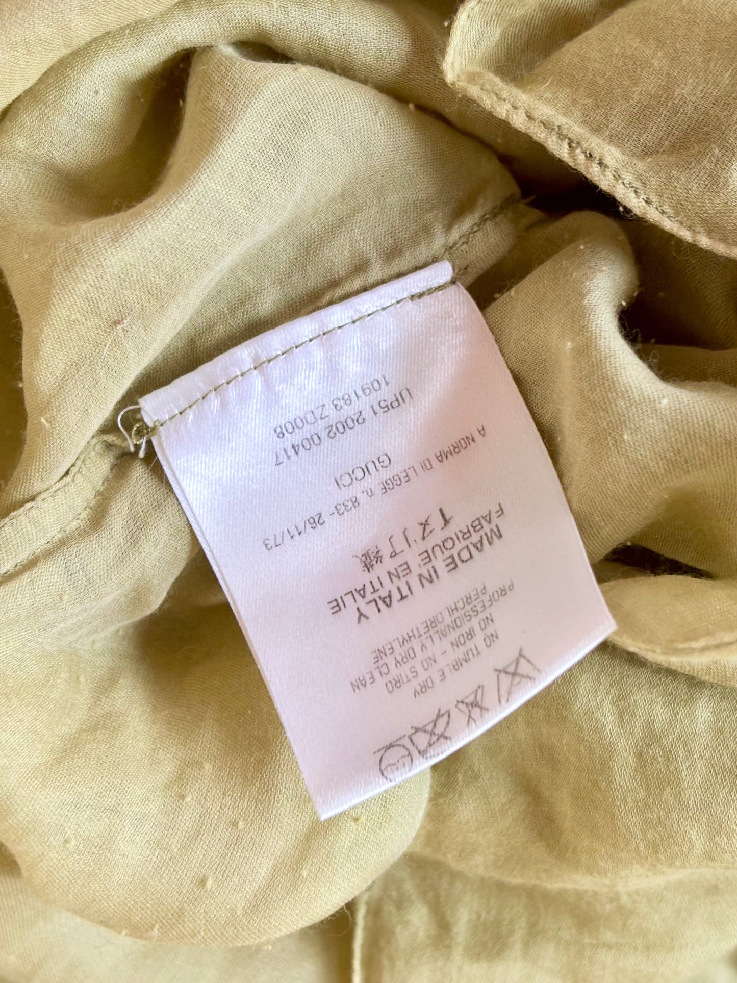 GUCCI Blouse à volants