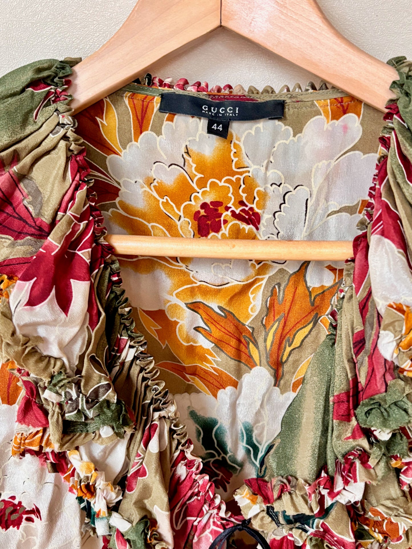 GUCCI Blouse à volants 2003