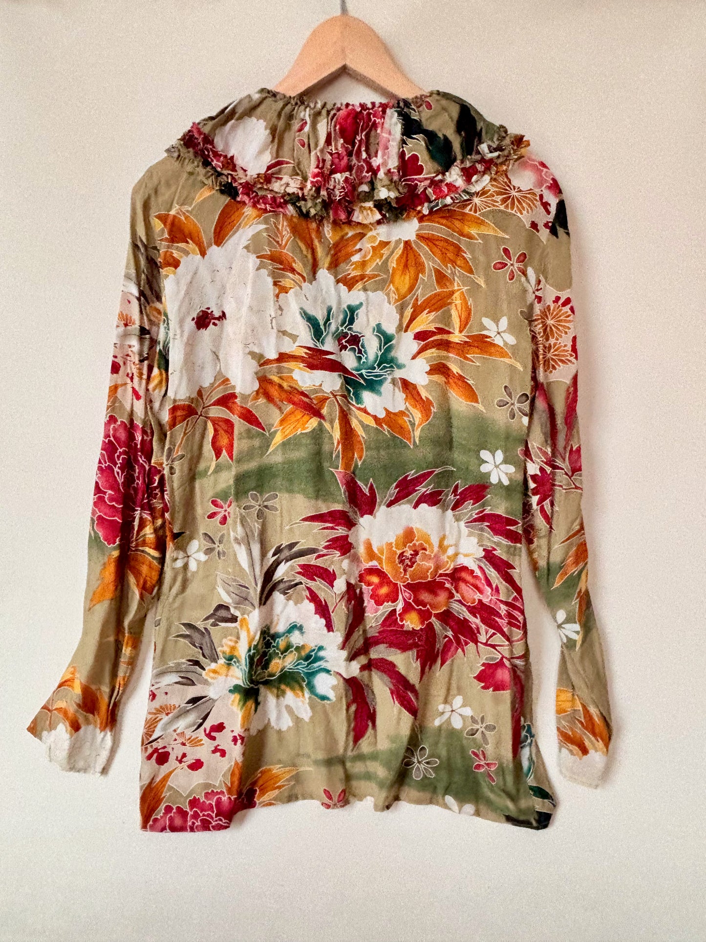 GUCCI Blouse à volants 2003
