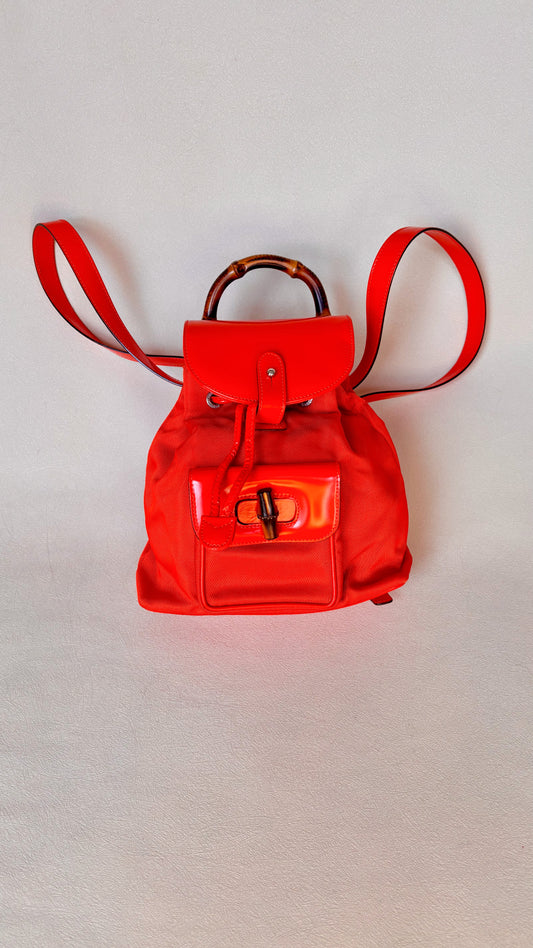 GUCCI Sac à dos Bambou