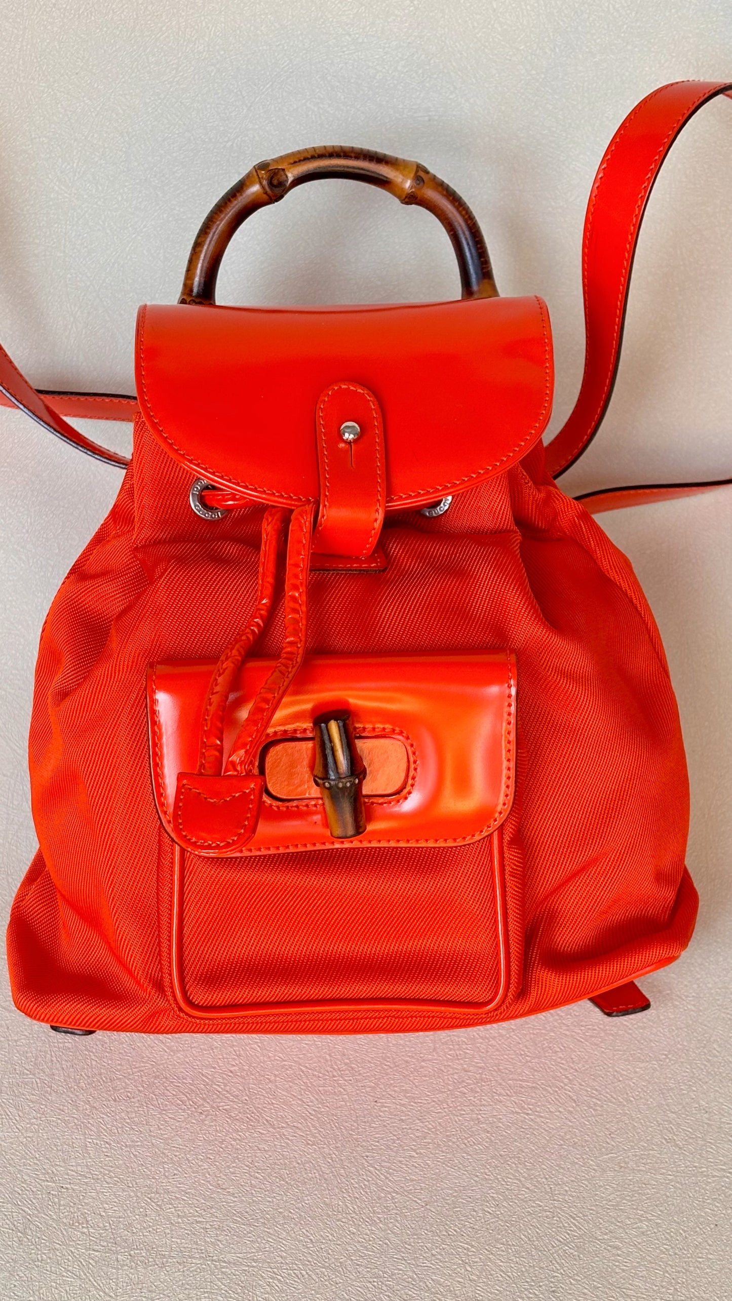 GUCCI Sac à dos Bambou