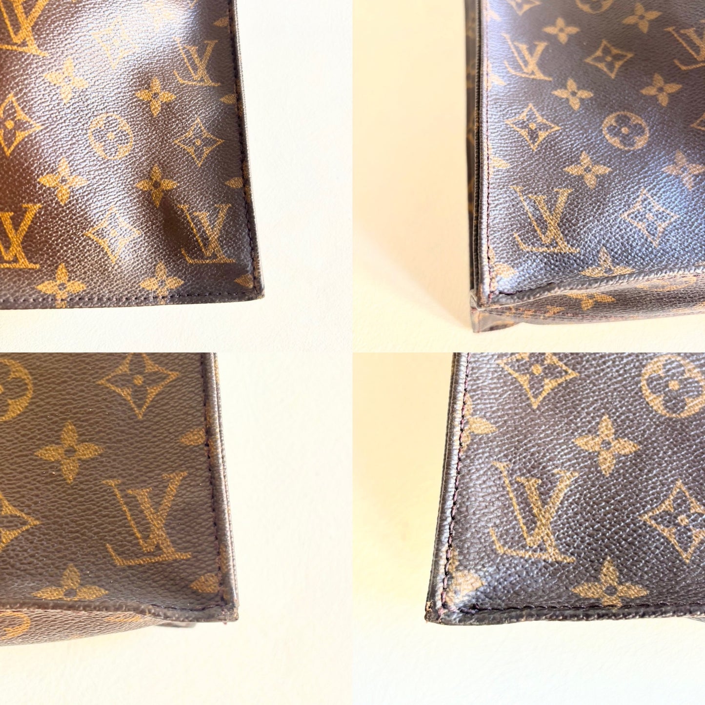 LOUIS VUITTON Sac plat