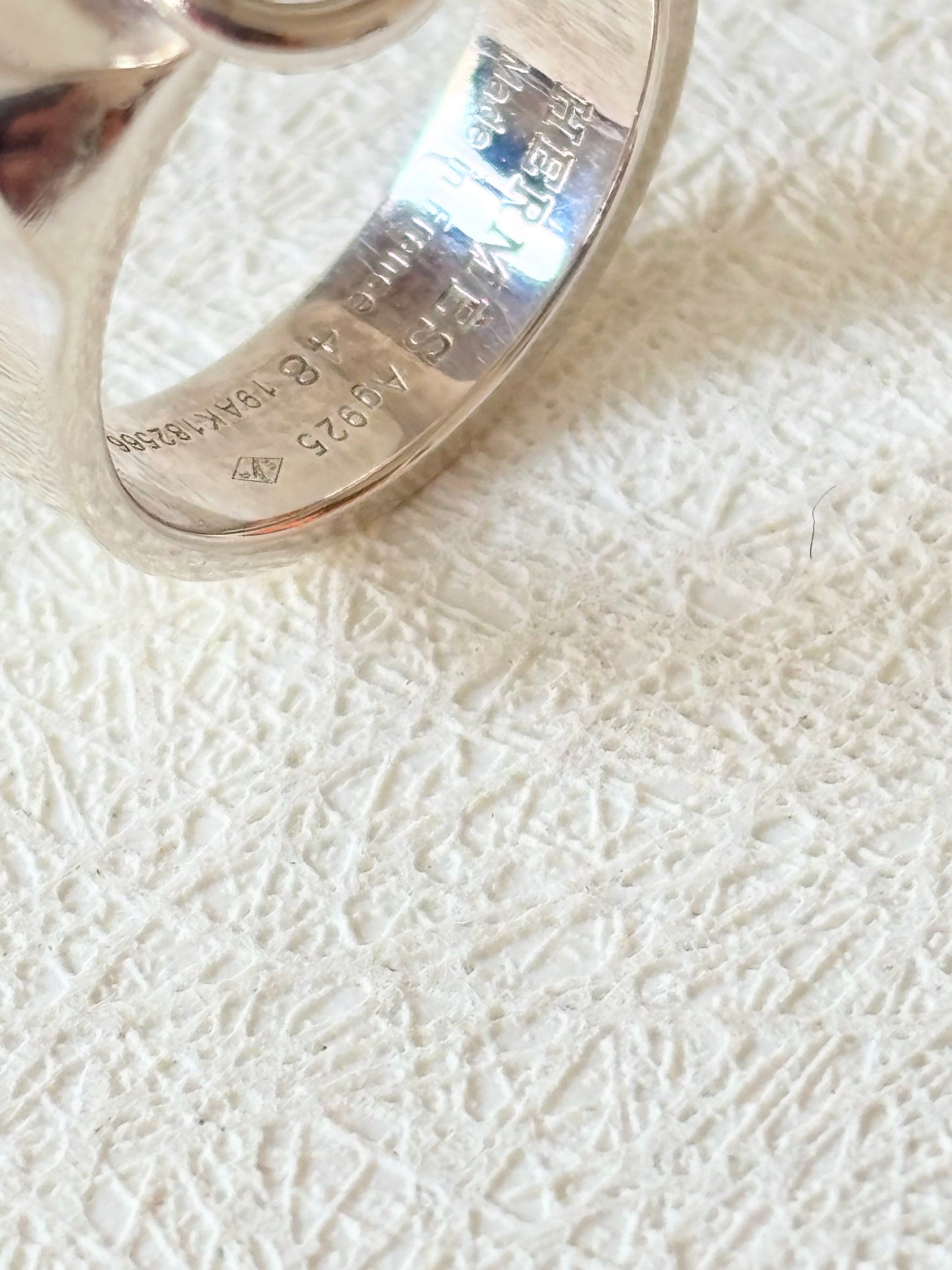 HERMÈS Bague Collier de chien