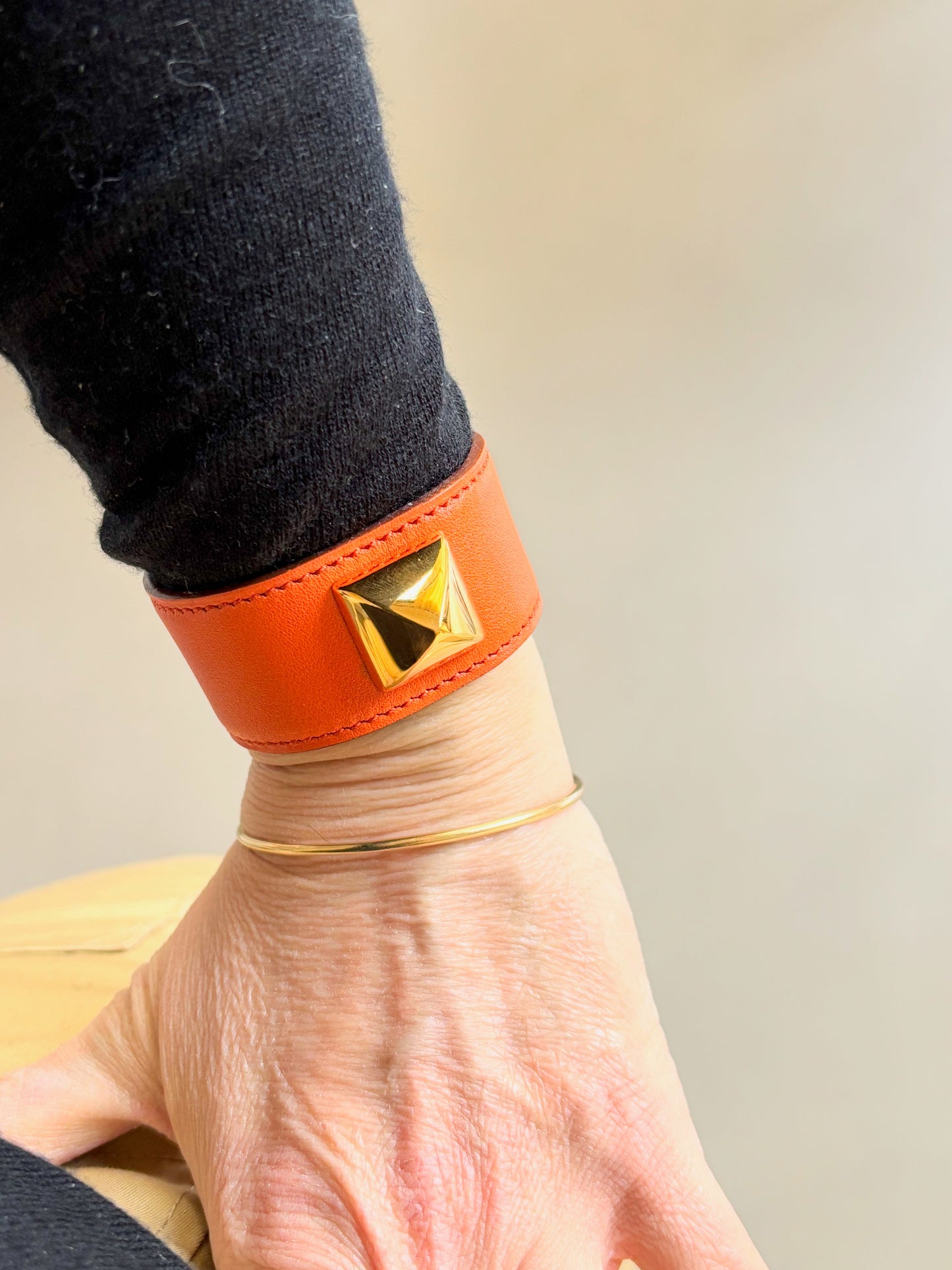 HERMÈS Bracelet Clou Médor