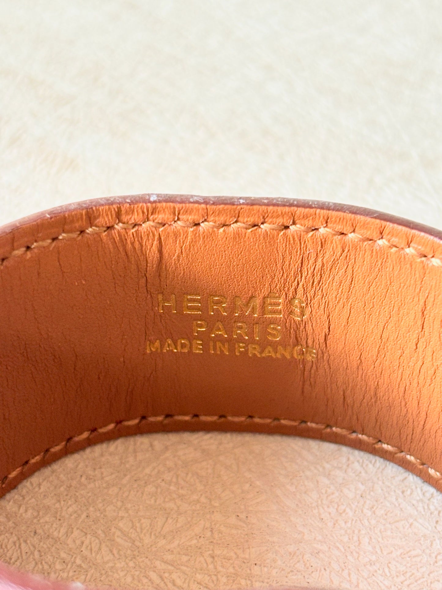 HERMÈS Bracelet Clou Médor