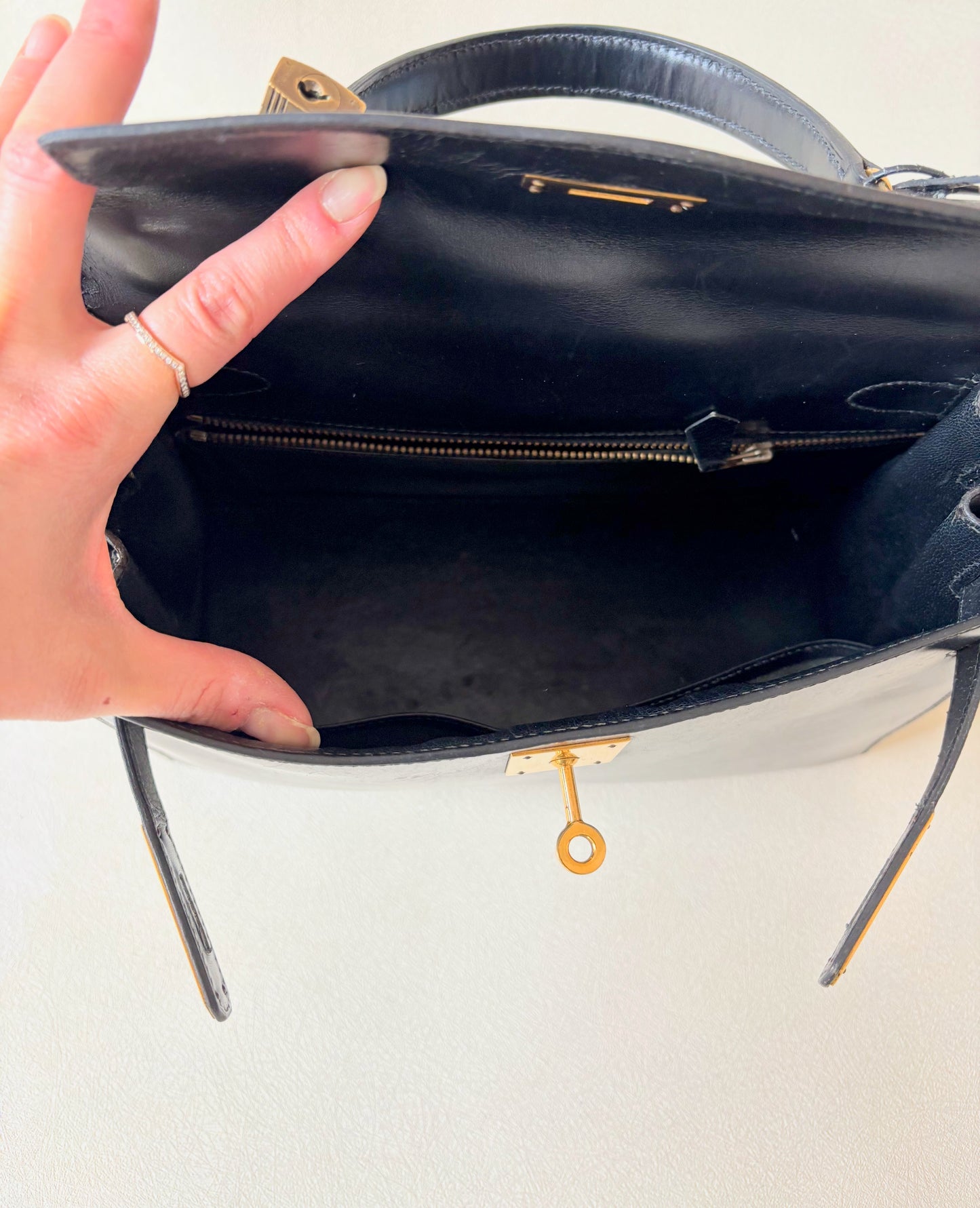 HERMÈS Sac Kelly Sellier 28