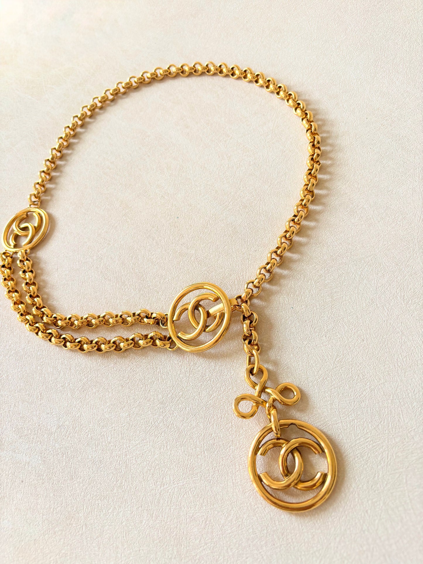CHANEL Ceinture à maillons 1993