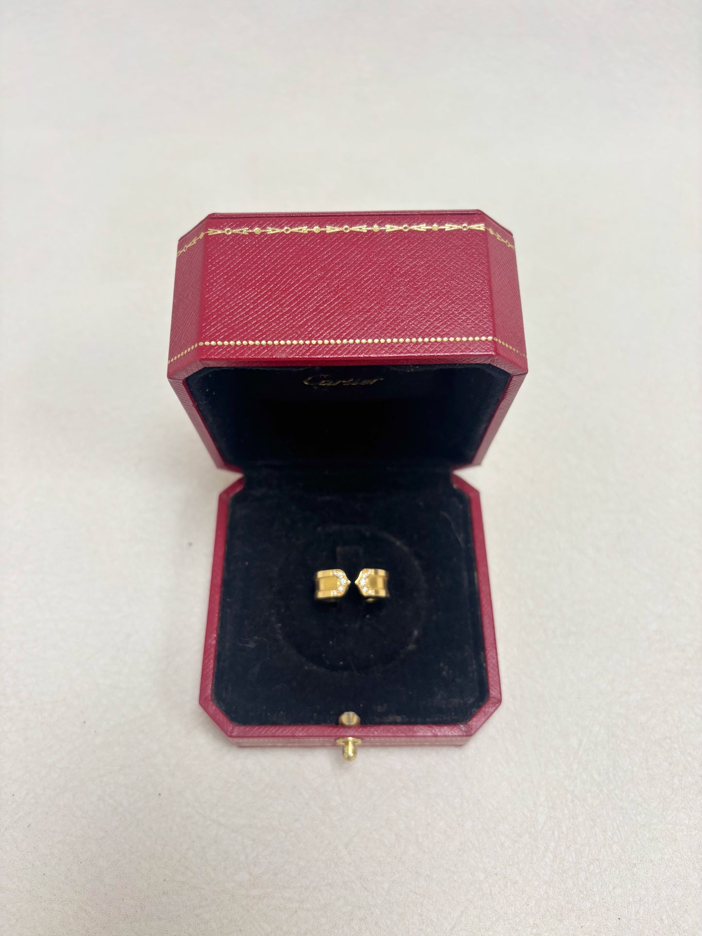 CARTIER Bague C Or et Diamants