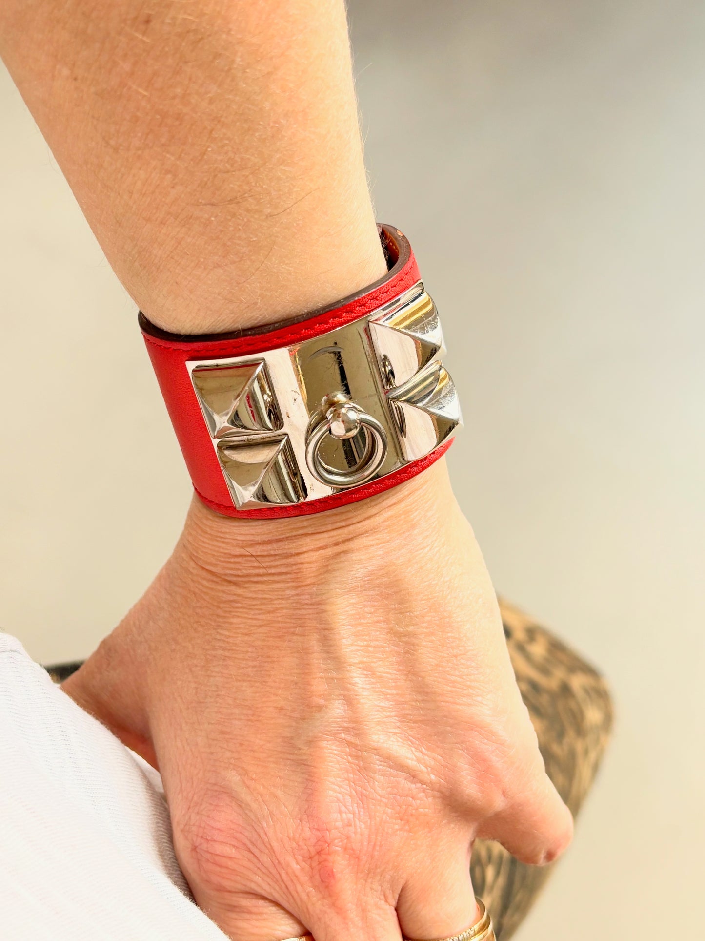 HERMÈS Bracelet Collier de Chien