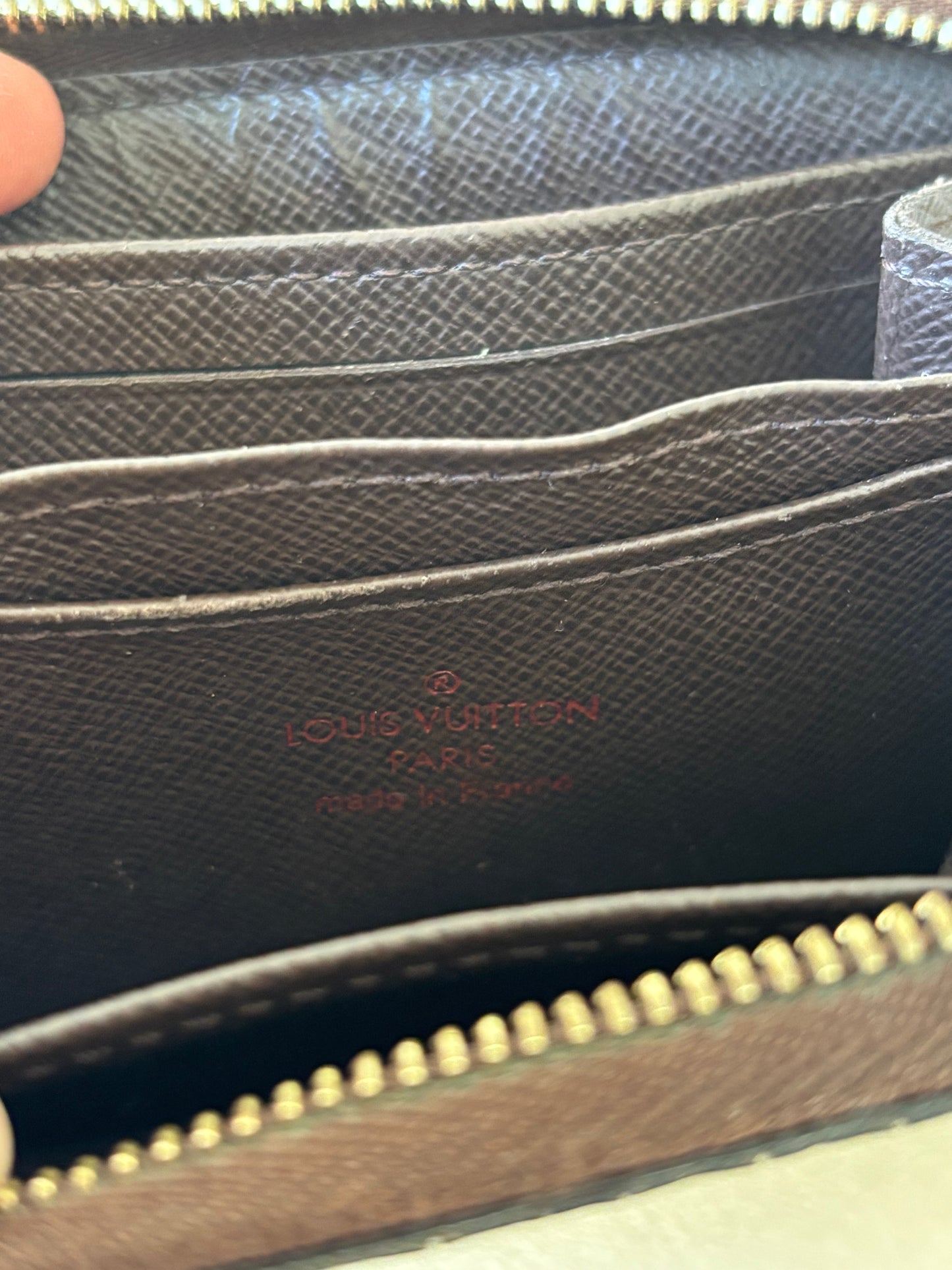 LOUIS VUITTON Portefeuille Damier
