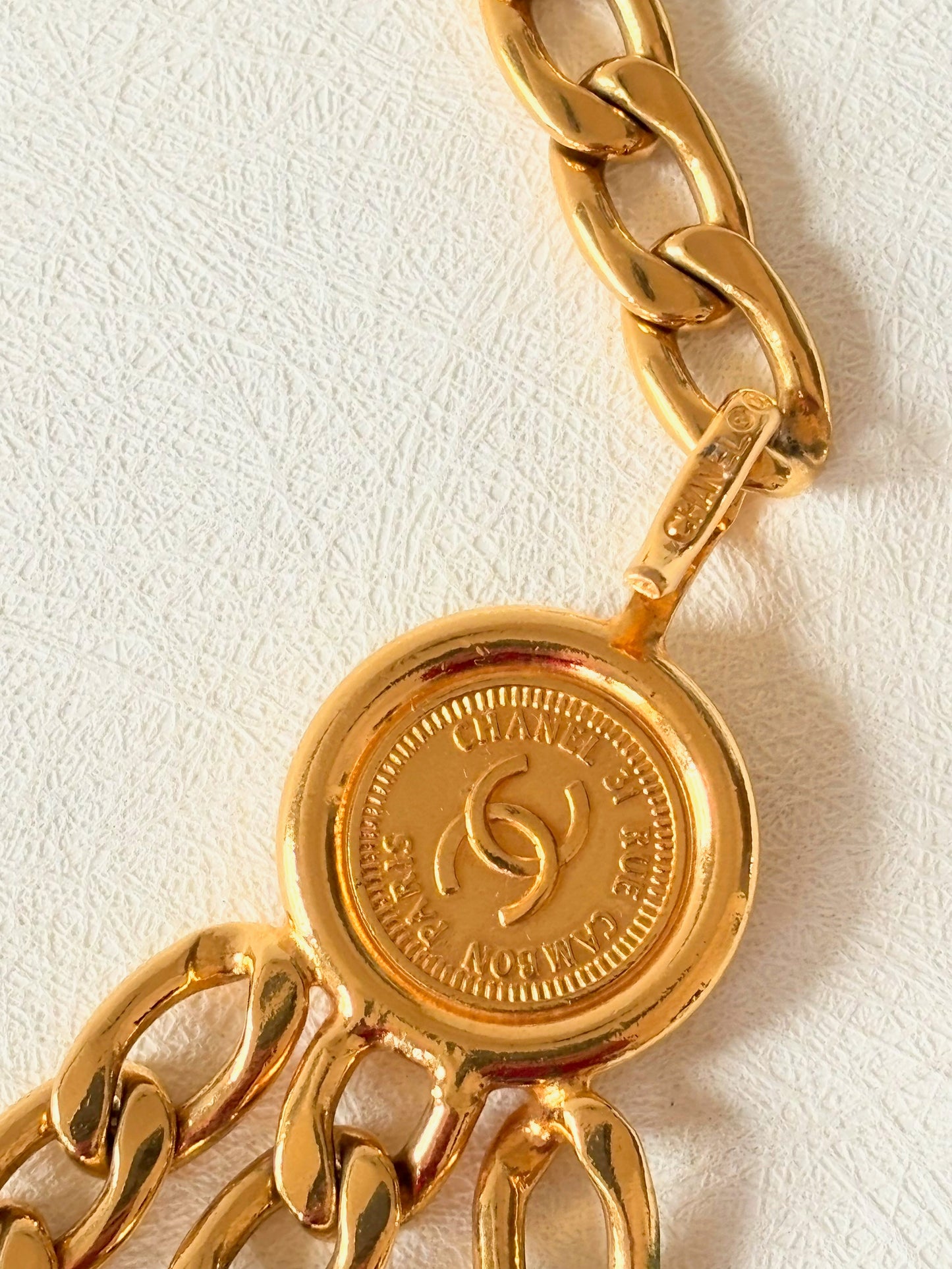 CHANEL Ceinture Chaine multi-rangs