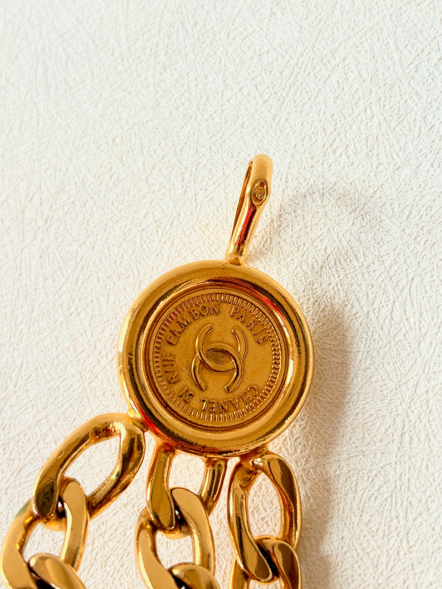 CHANEL Ceinture Chaine multi-rangs