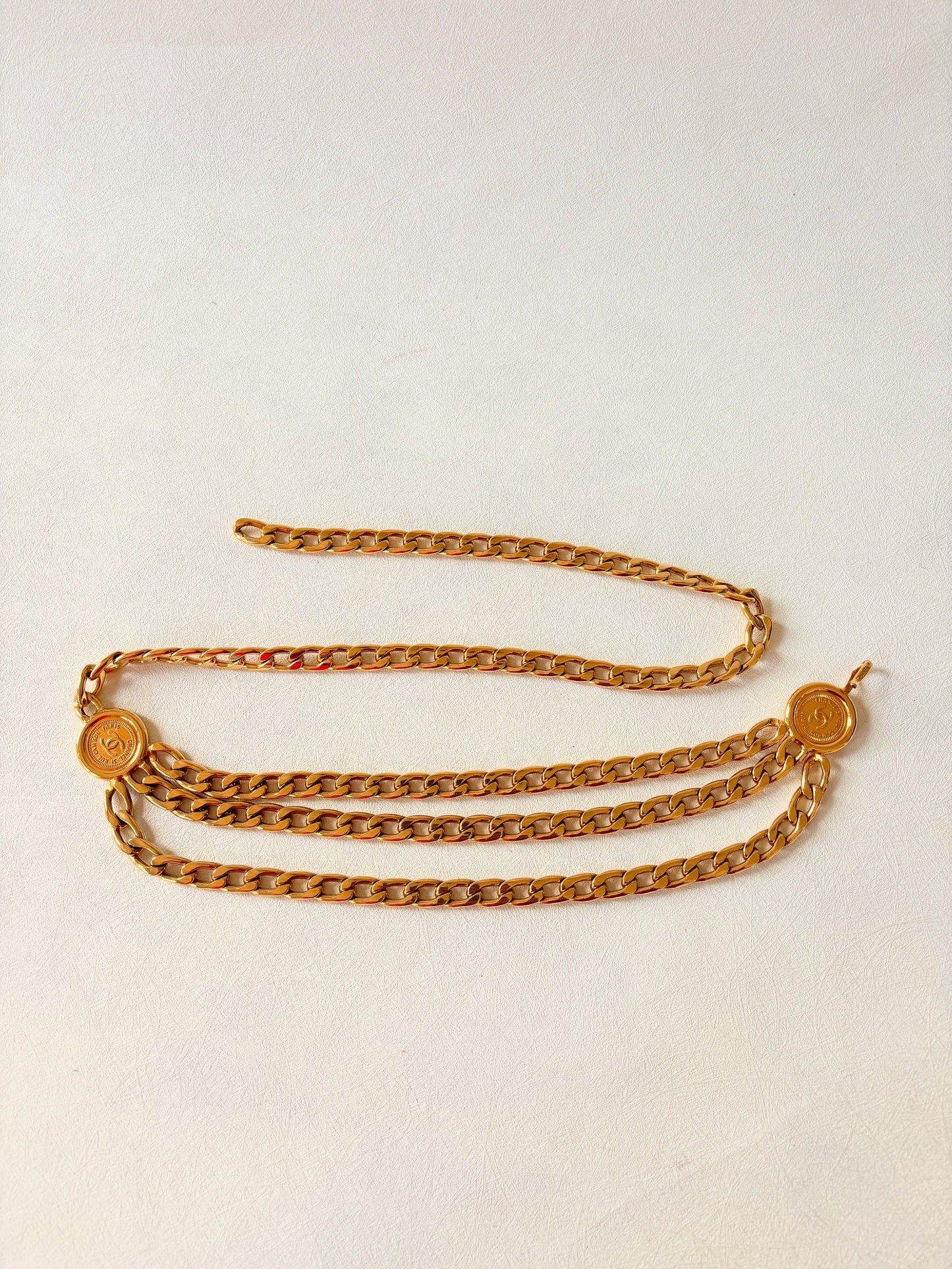 CHANEL Ceinture Chaine multi-rangs