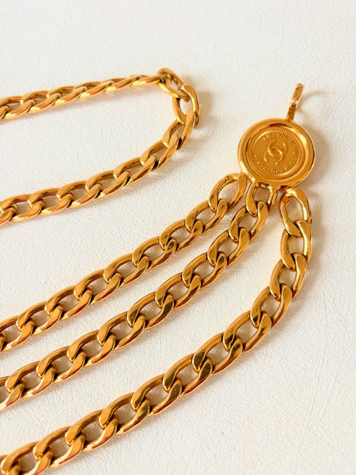 CHANEL Ceinture Chaine multi-rangs