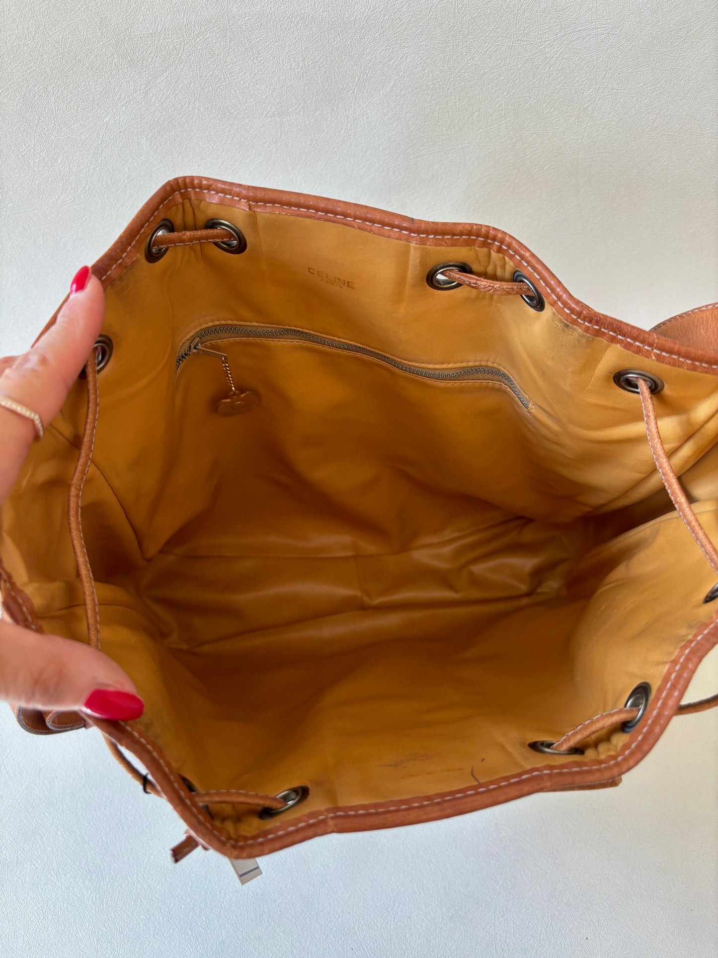 CÉLINE Sac seau Triomphe
