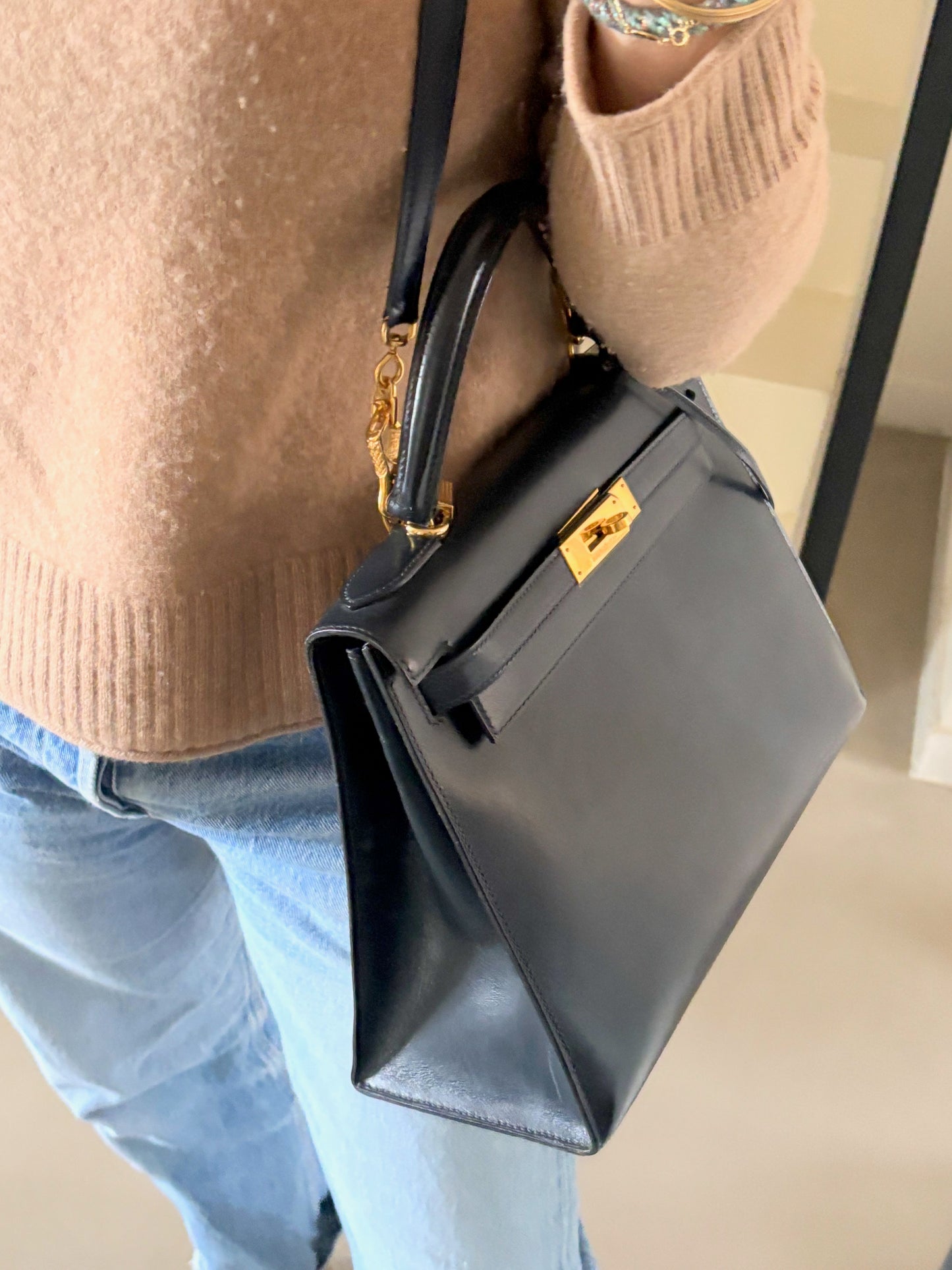 HERMÈS Sac Kelly Sellier 28
