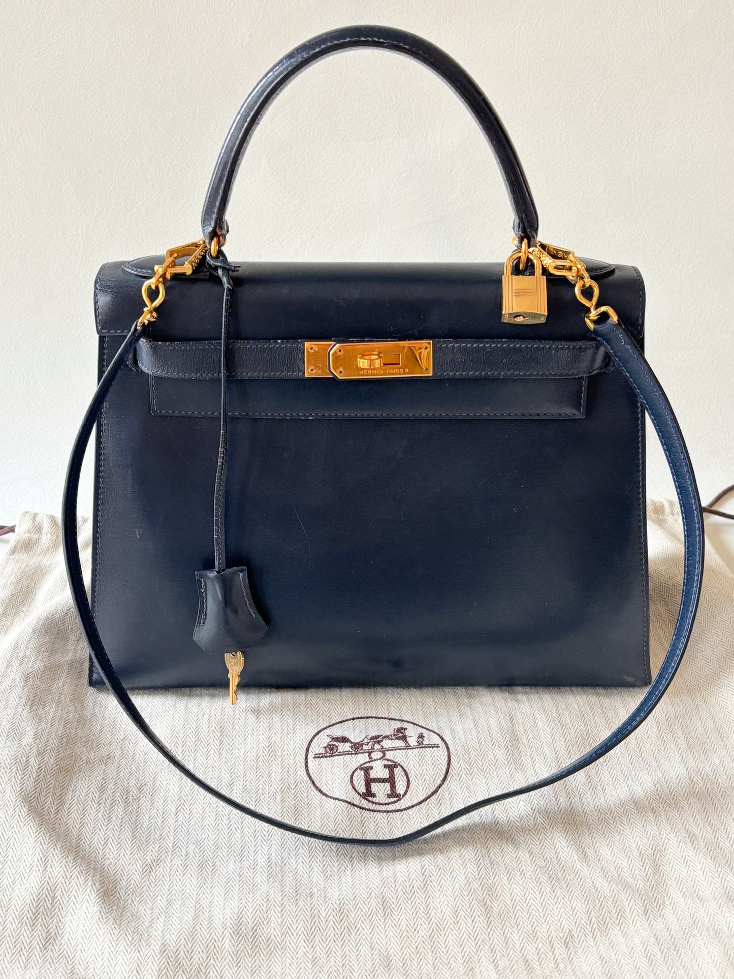 HERMÈS Sac Kelly Sellier 28