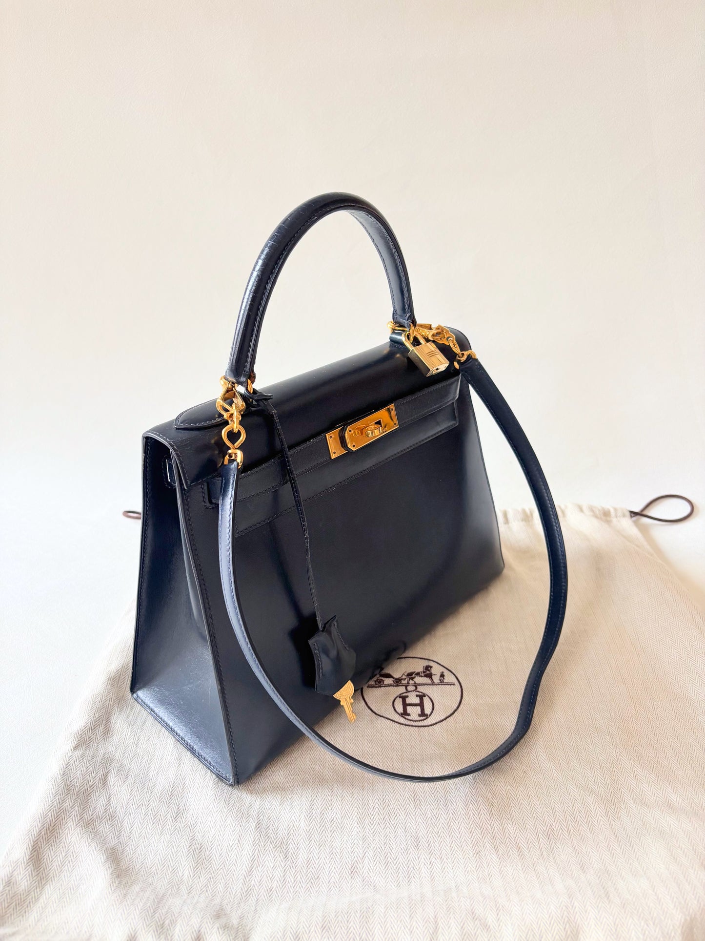 HERMÈS Sac Kelly Sellier 28