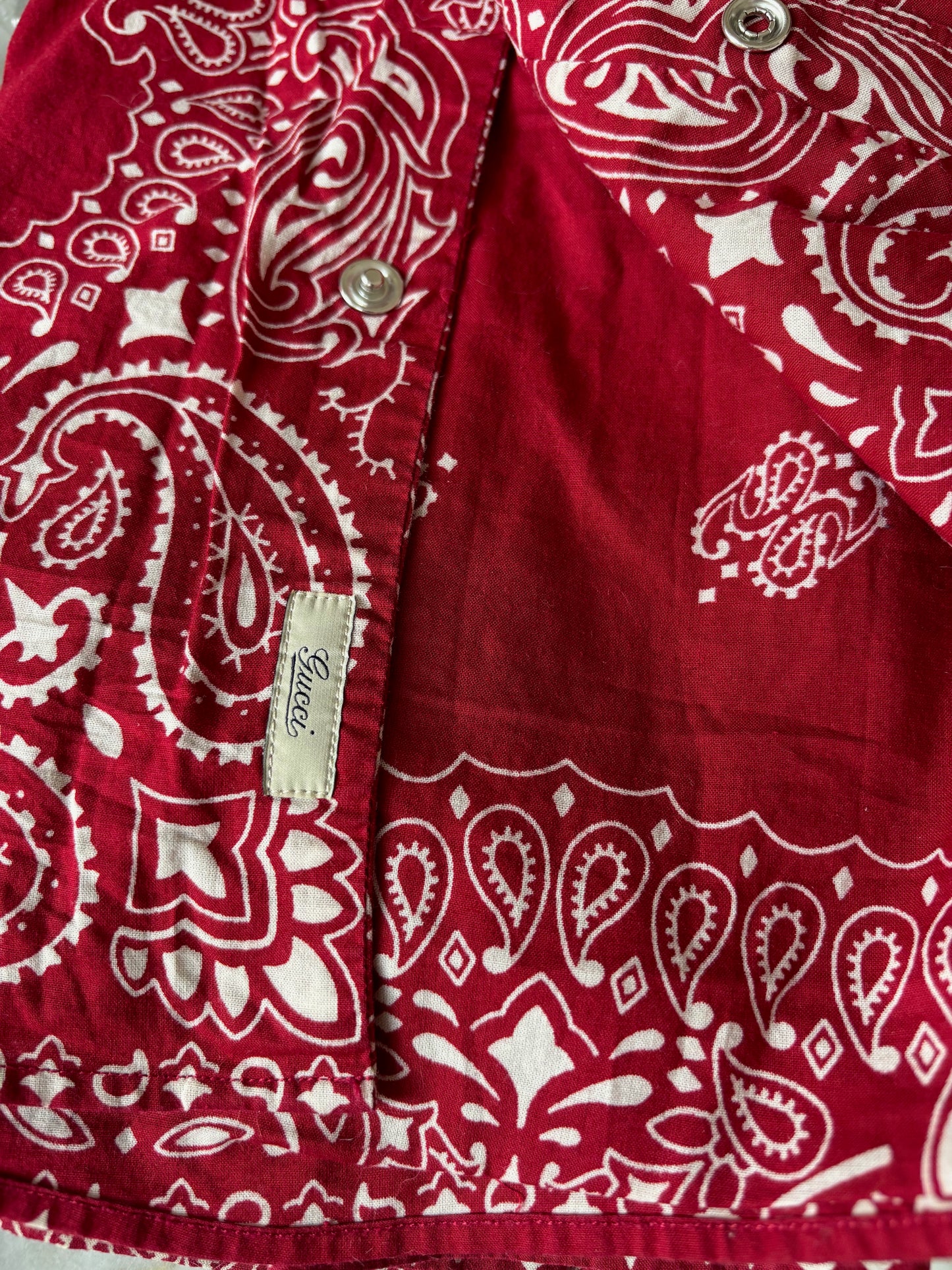 GUCCI Chemise Bandana