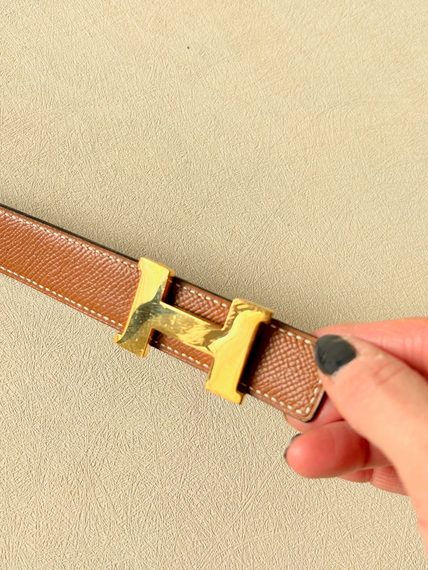 HERMÈS Ceinture mini Constance