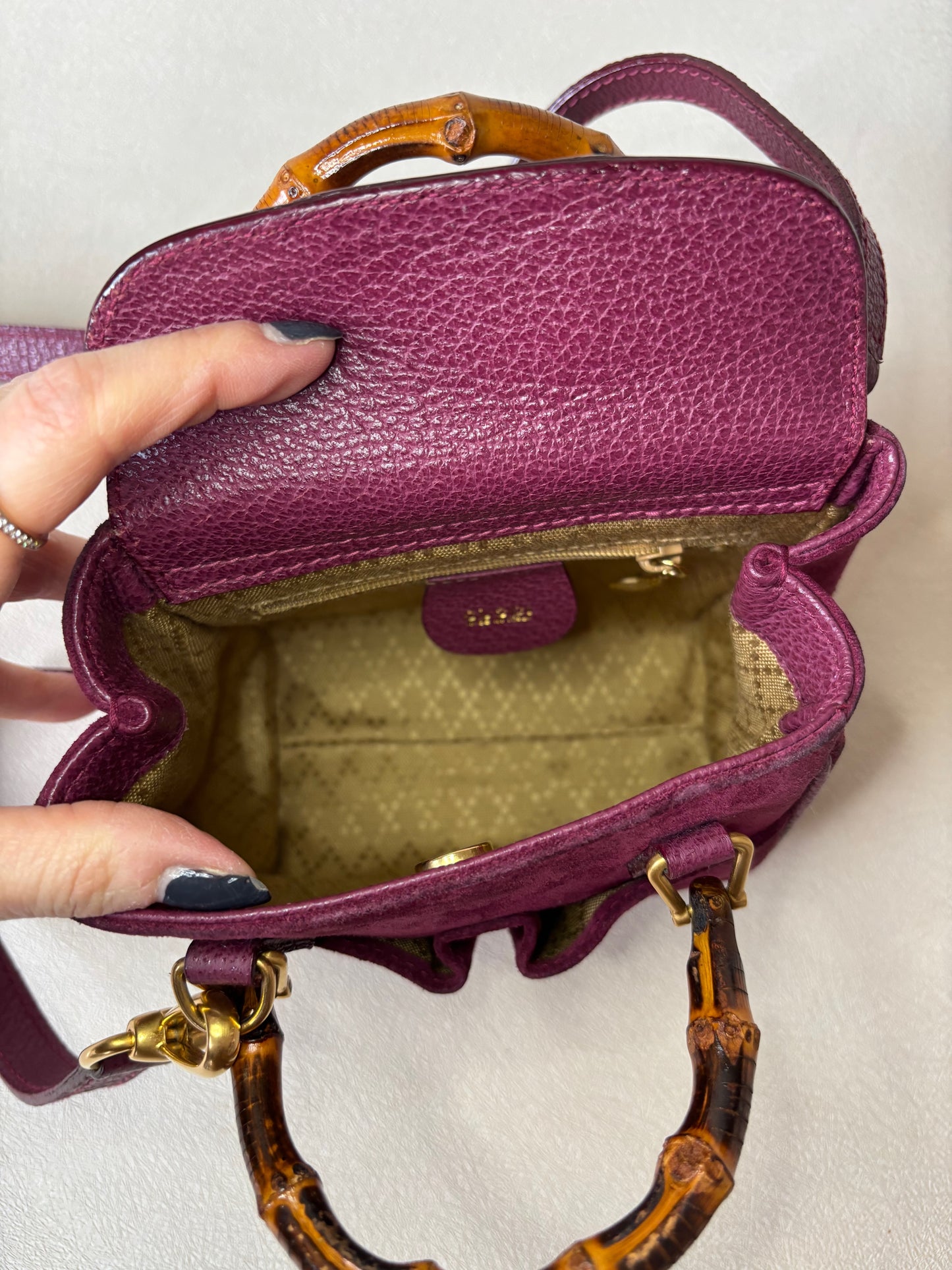 GUCCI Sac Mini Bambou