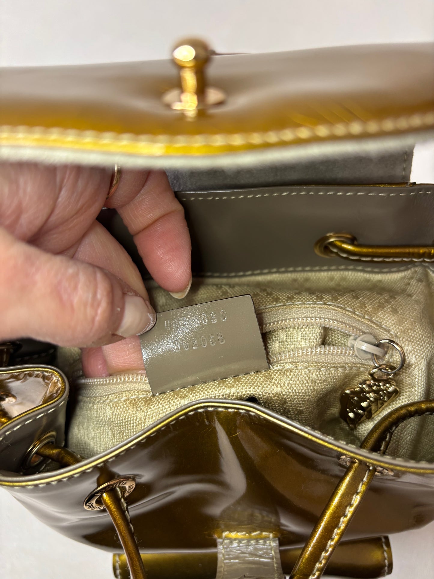 GUCCI Sac à dos Bambou