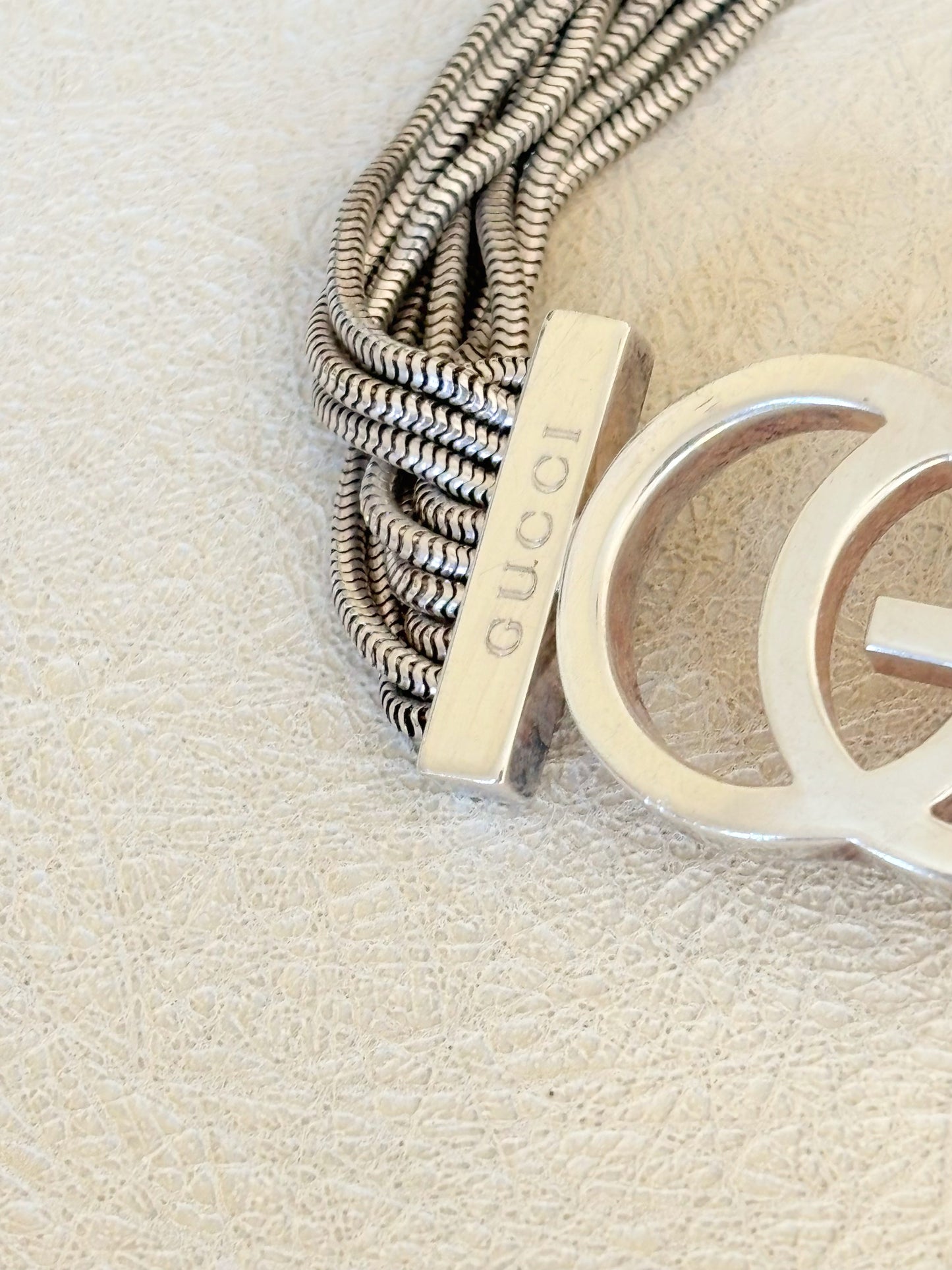 GUCCI Bracelet en argent