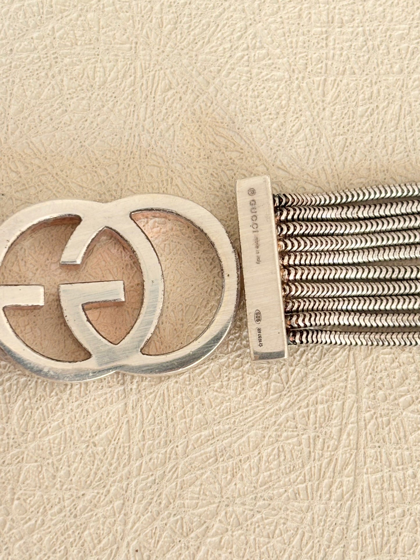 GUCCI Bracelet en argent