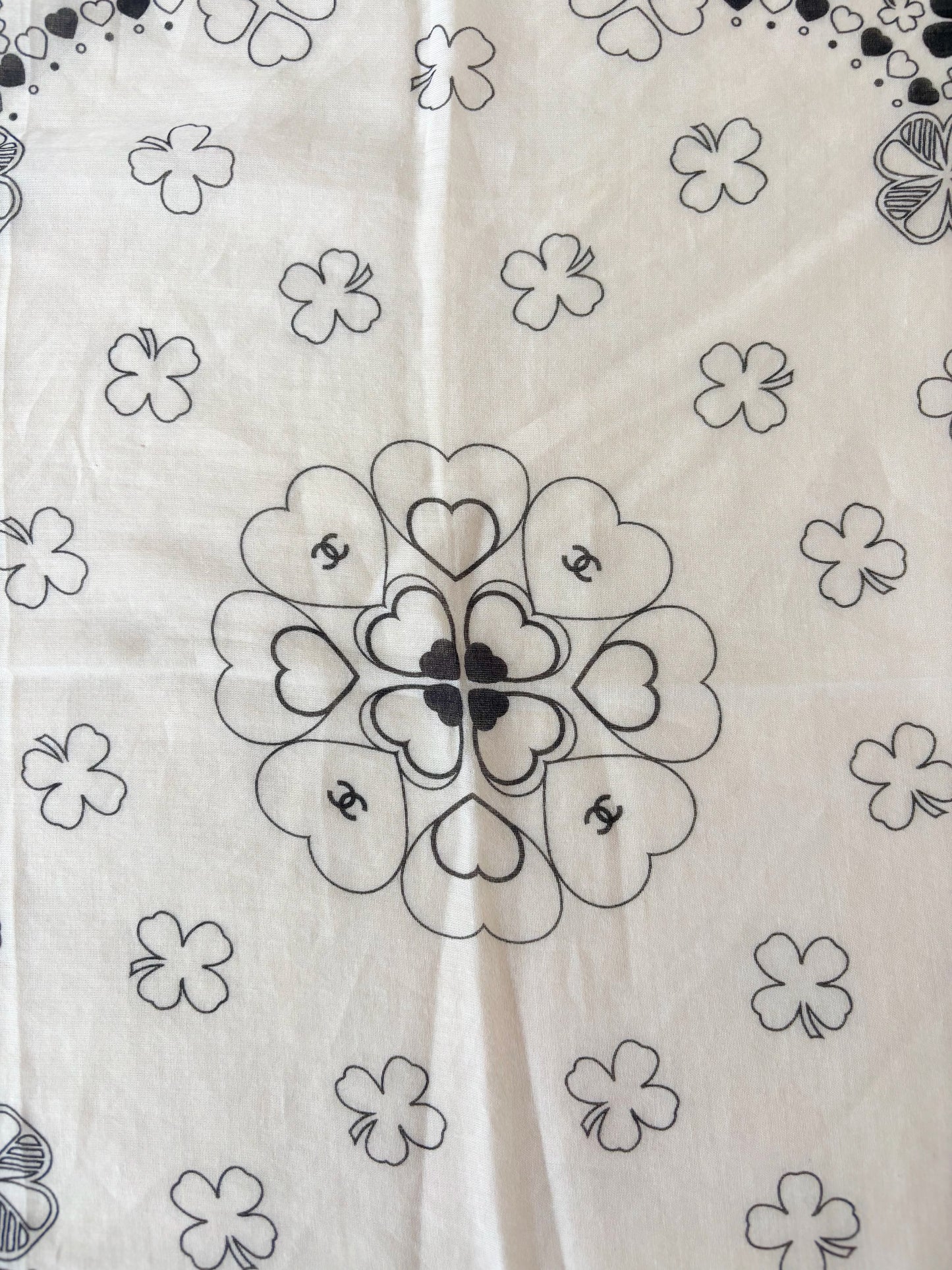 CHANEL Carré en coton