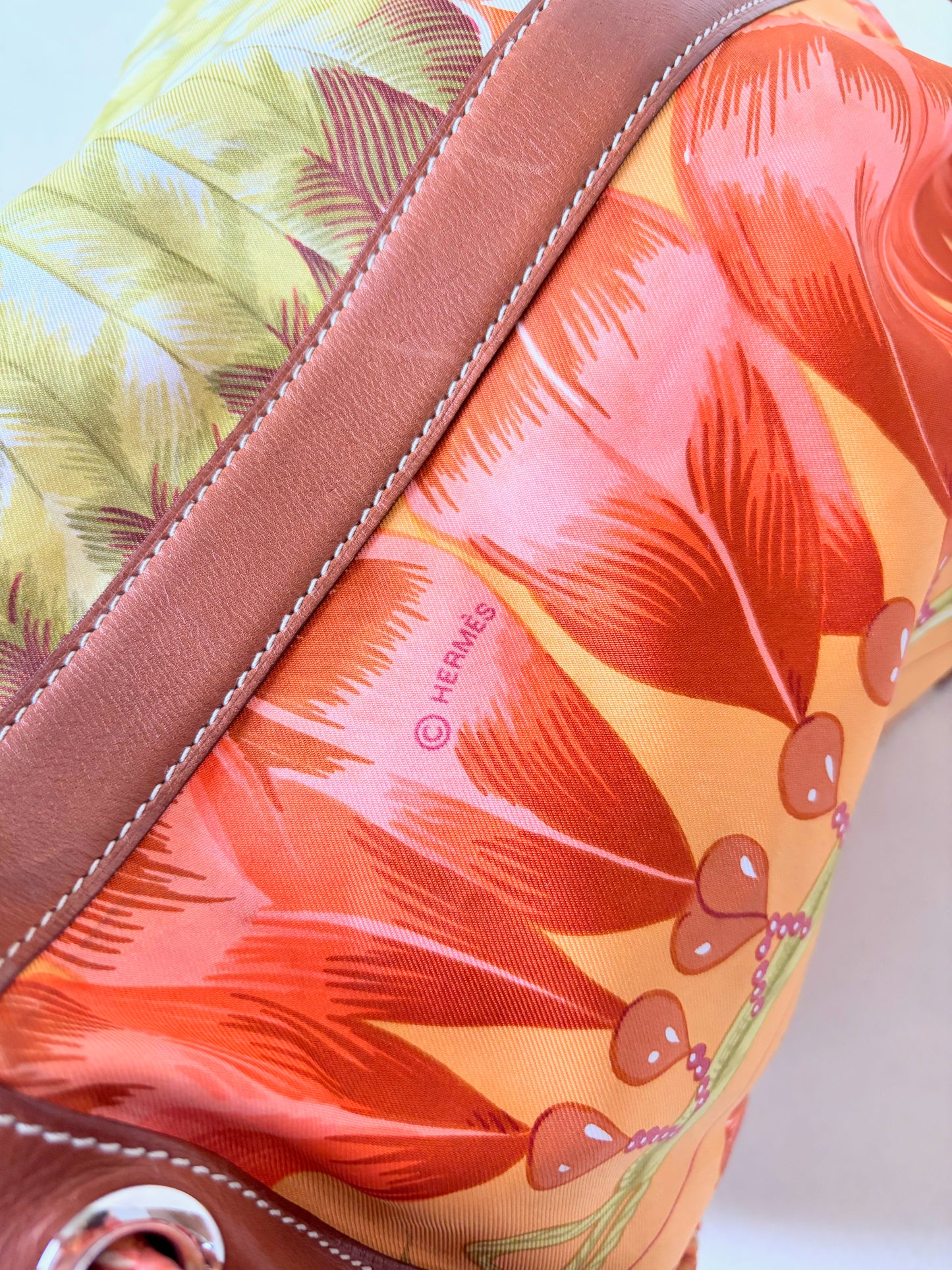HERMÈS Sac à dos Soie Cool