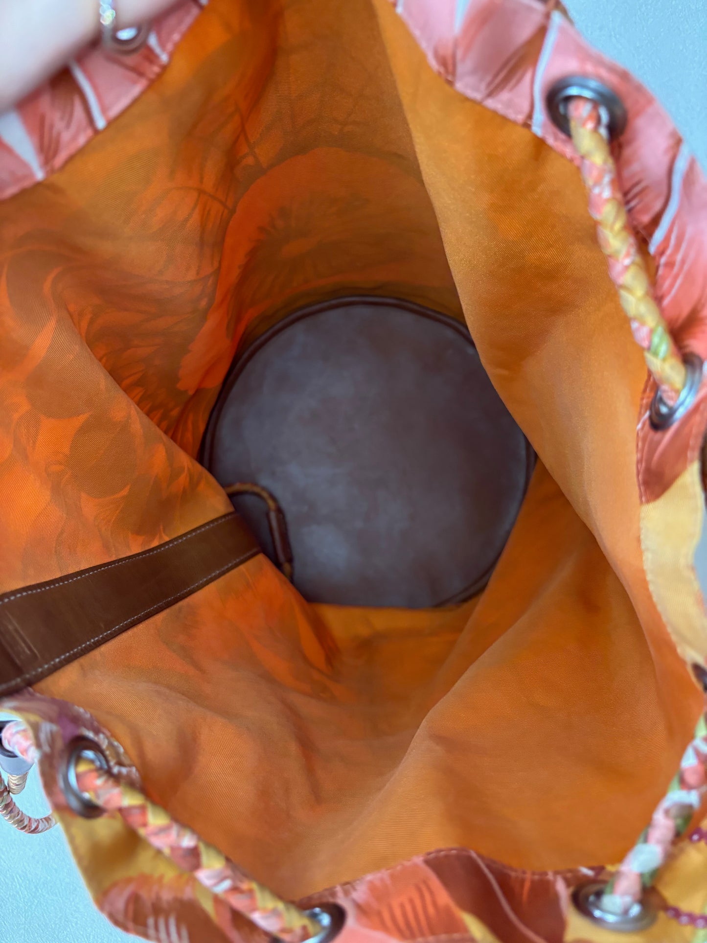 HERMÈS Sac à dos Soie Cool