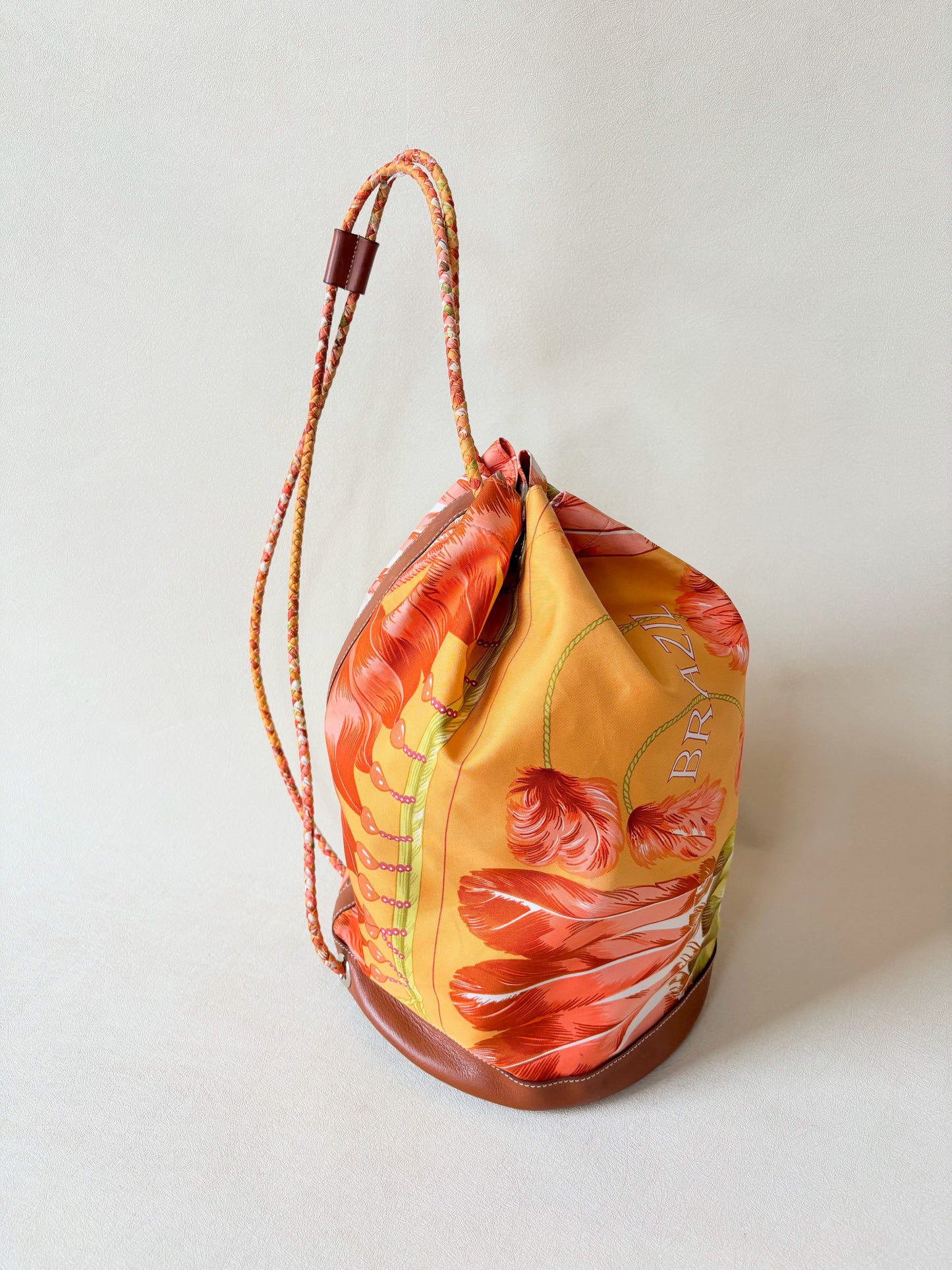 HERMÈS Sac à dos Soie Cool