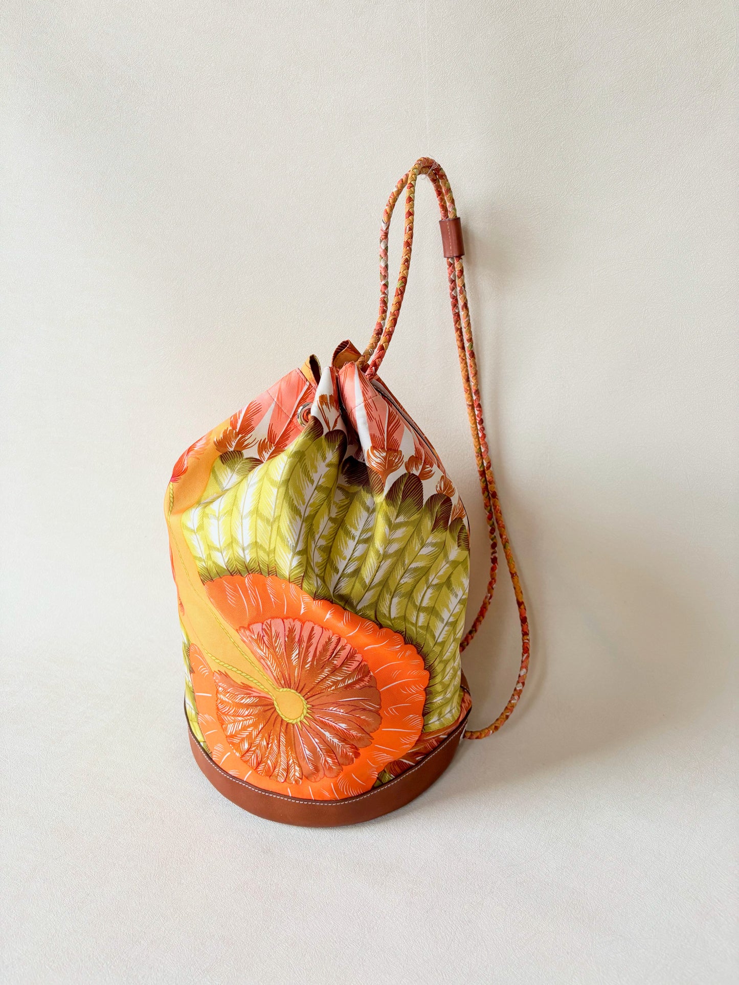 HERMÈS Sac à dos Soie Cool