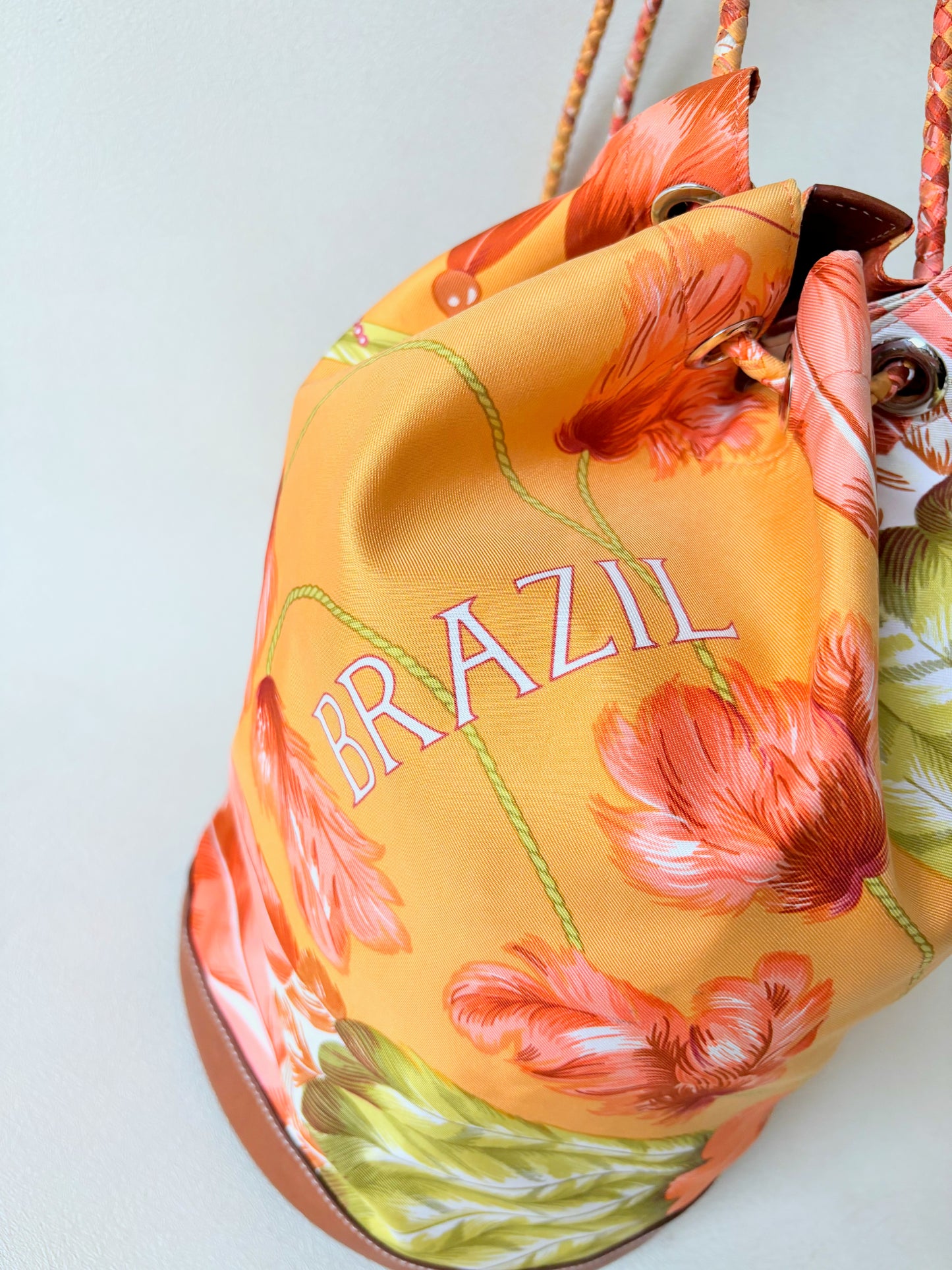 HERMÈS Sac à dos Soie Cool