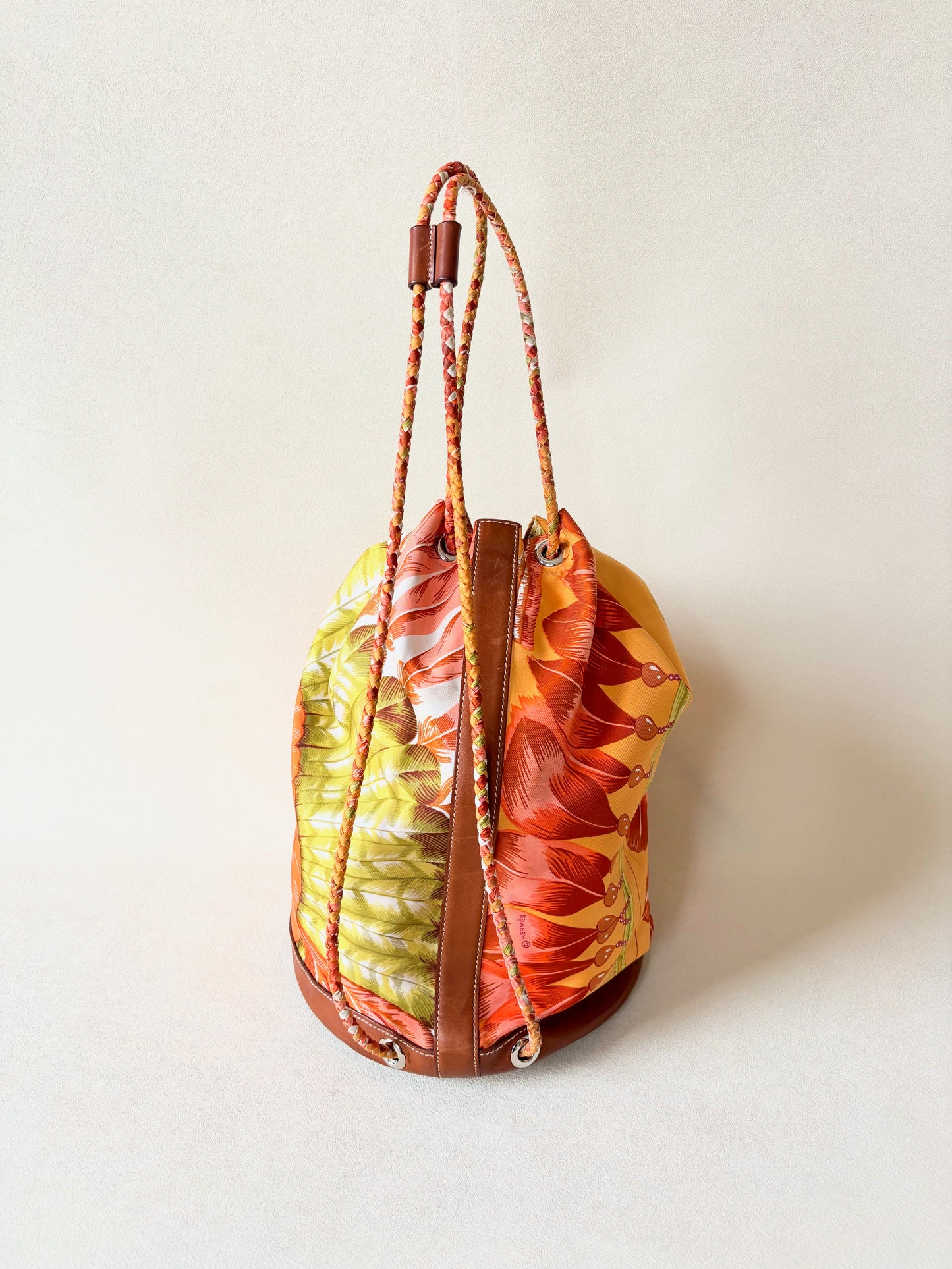 HERMÈS Sac à dos Soie Cool