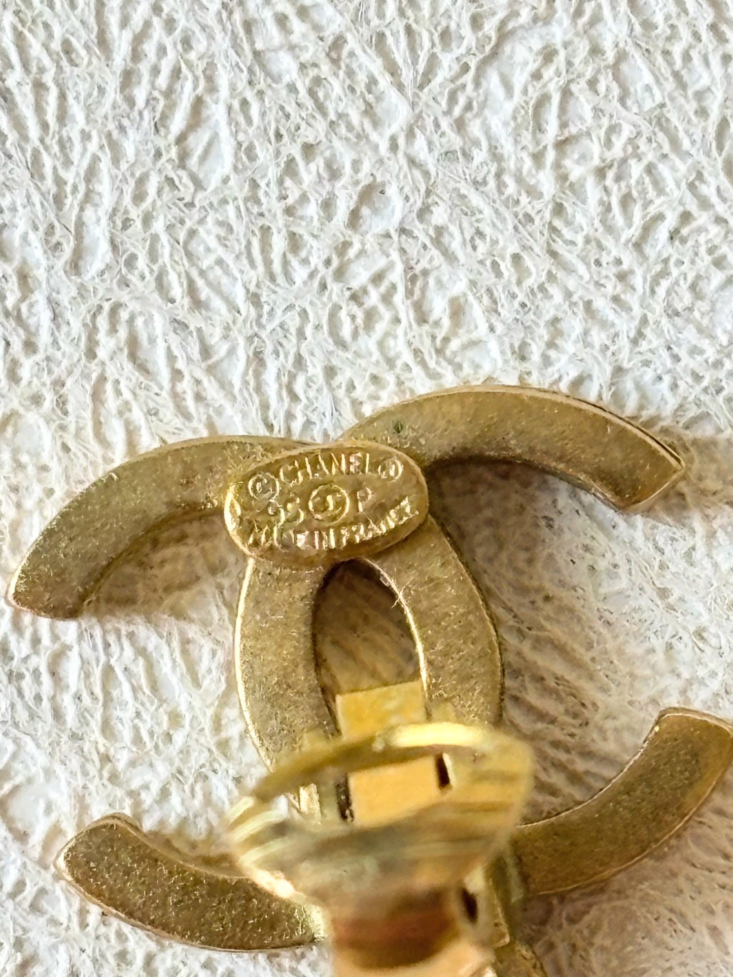 CHANEL Boucles d'oreilles 1995