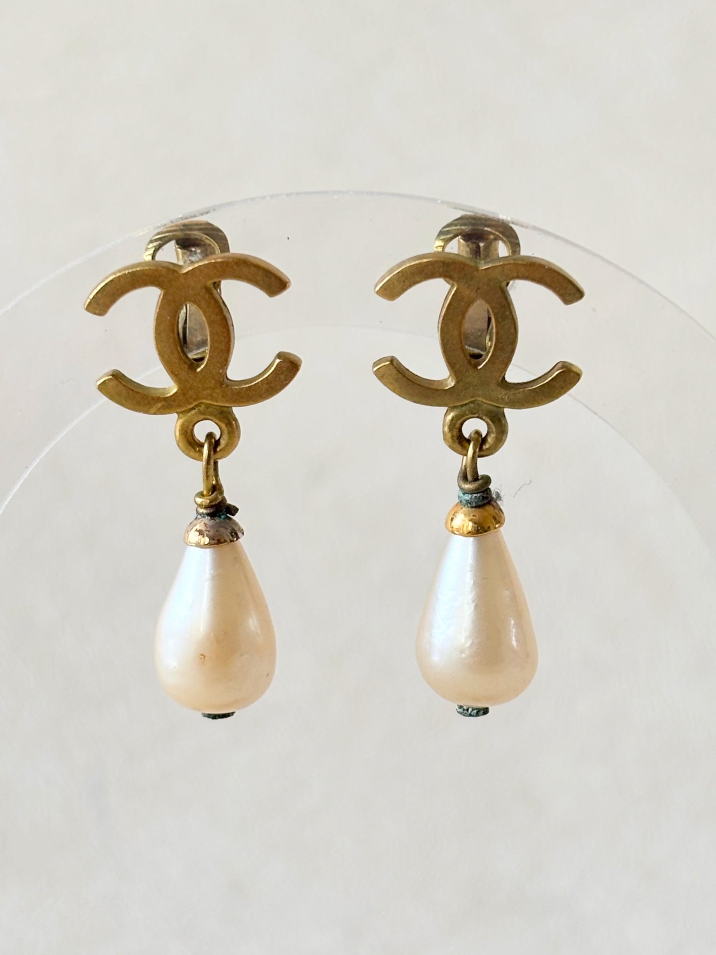 CHANEL Boucles d'oreilles 1995