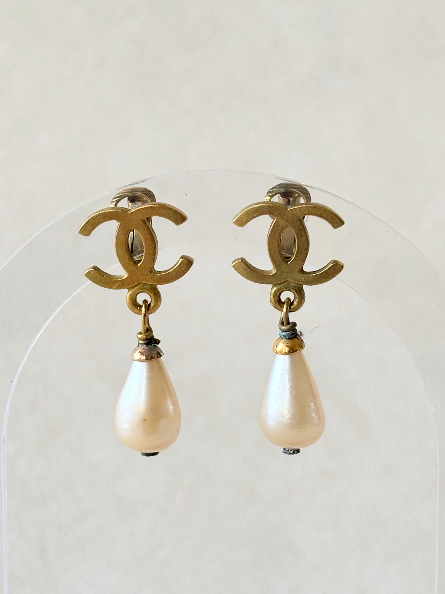 CHANEL Boucles d'oreilles 1995