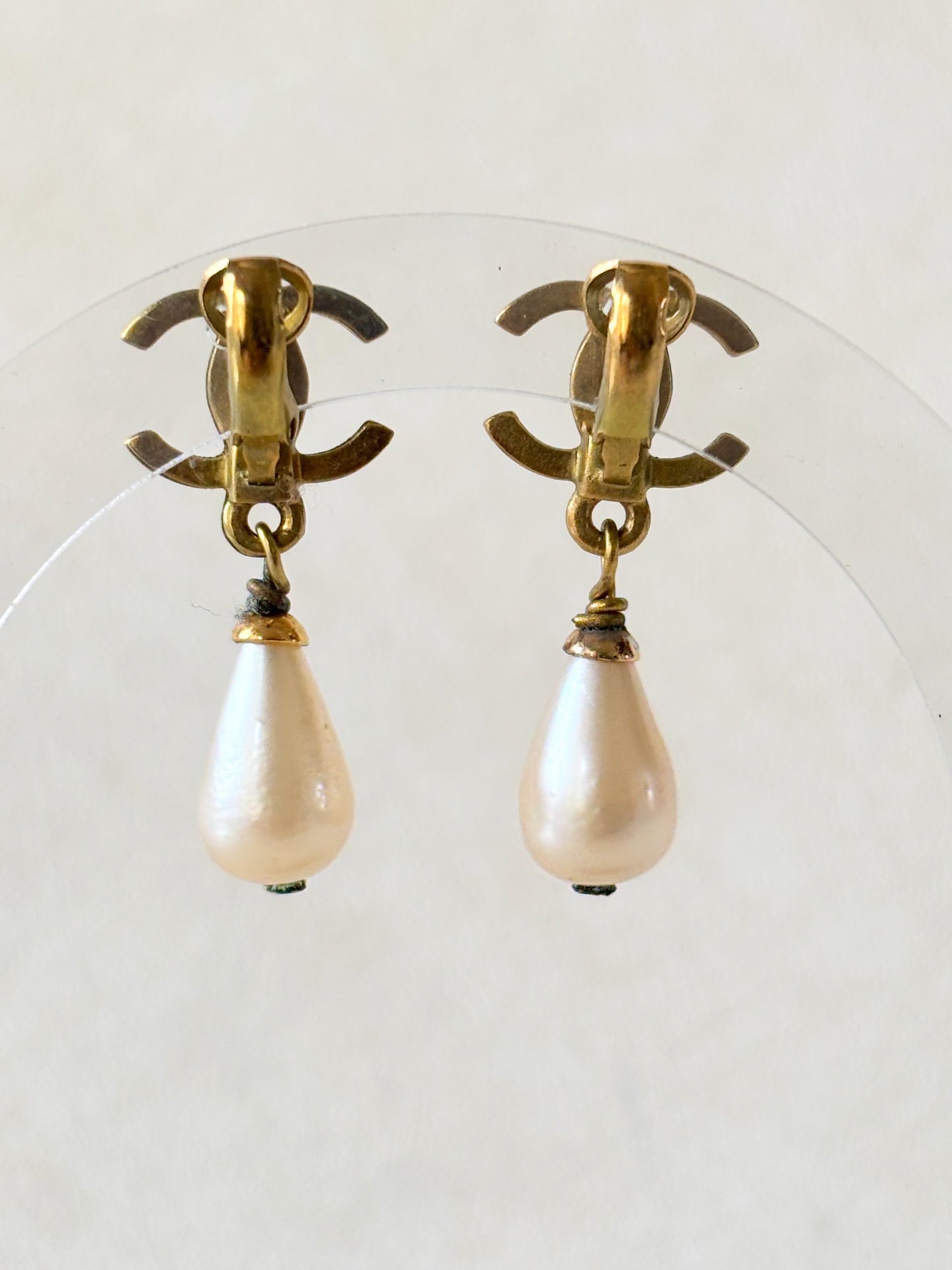 CHANEL Boucles d'oreilles 1995