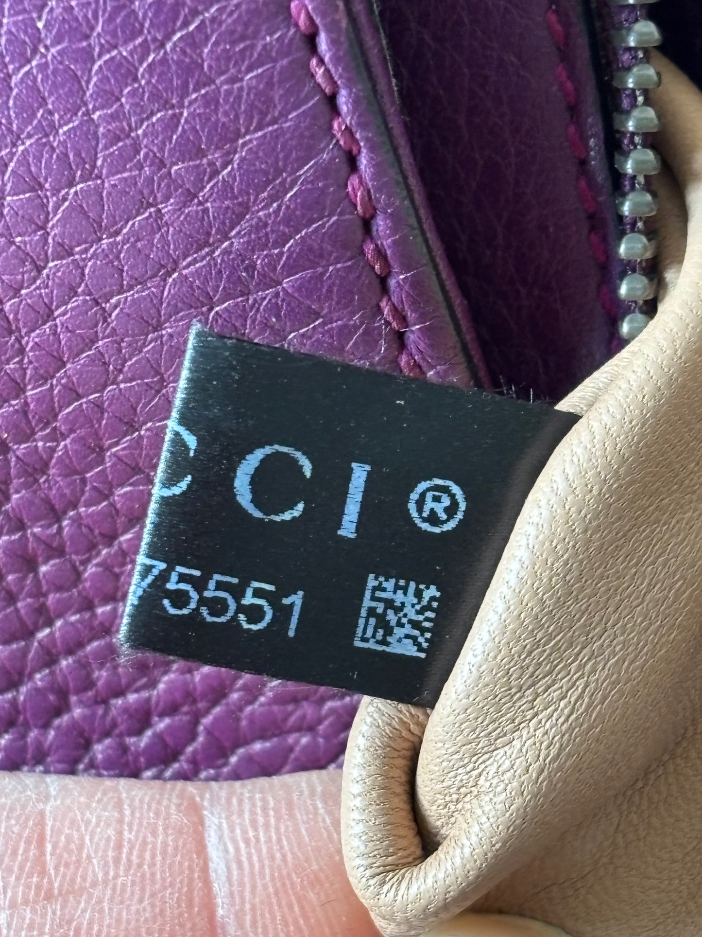GUCCI Sac à franges Bambou