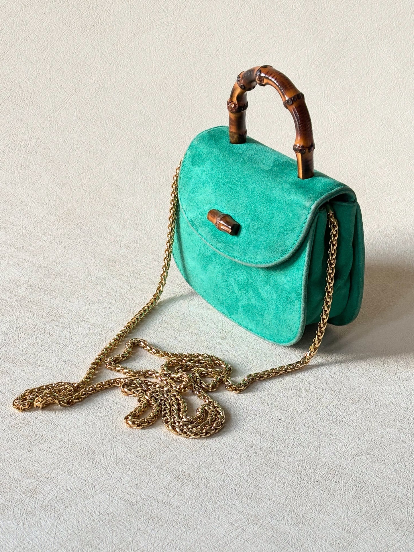 GUCCI Sac Mini Bambou