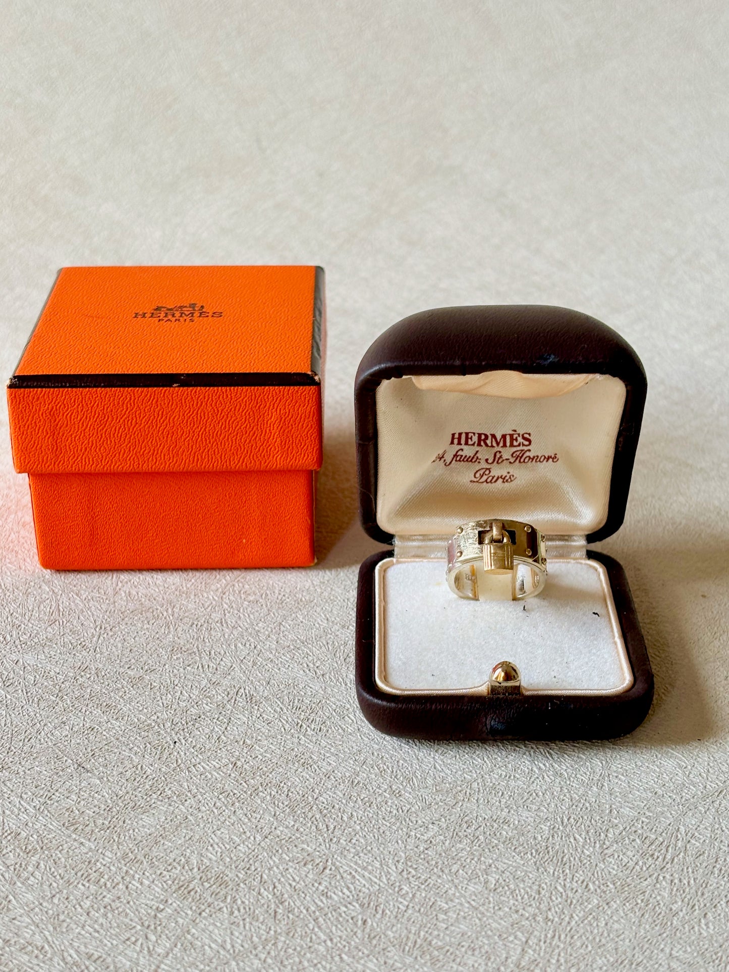 HERMÈS Bague Kelly Cadenas