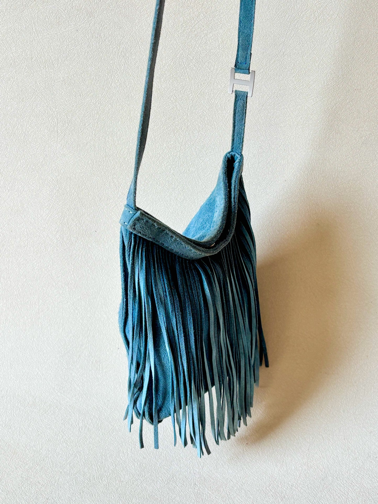 HERMÈS Sac Tudu à franges