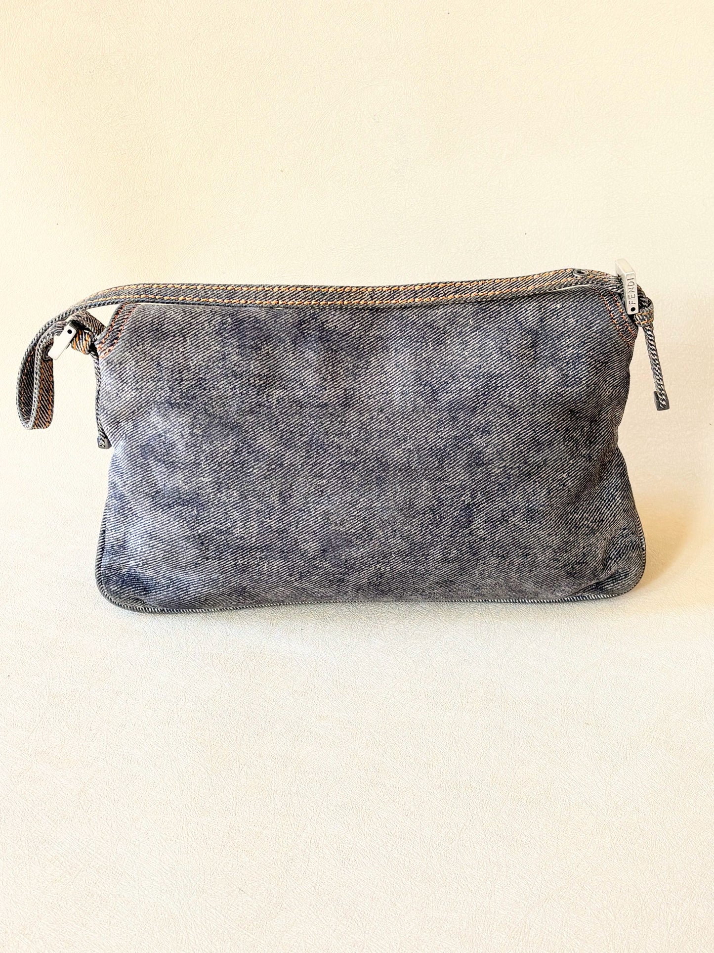 FENDI Sac Baguette Denim
