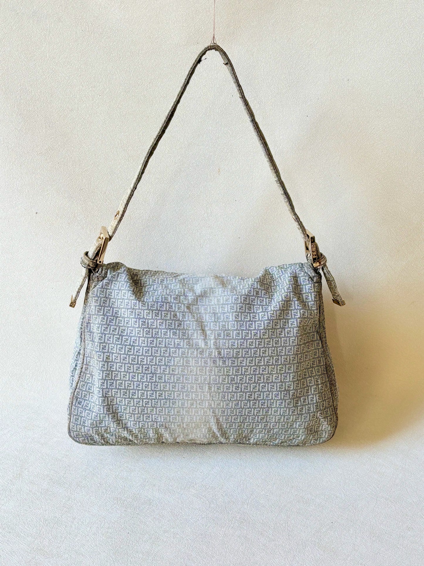 FENDI Sac Mamma Baguette Denim