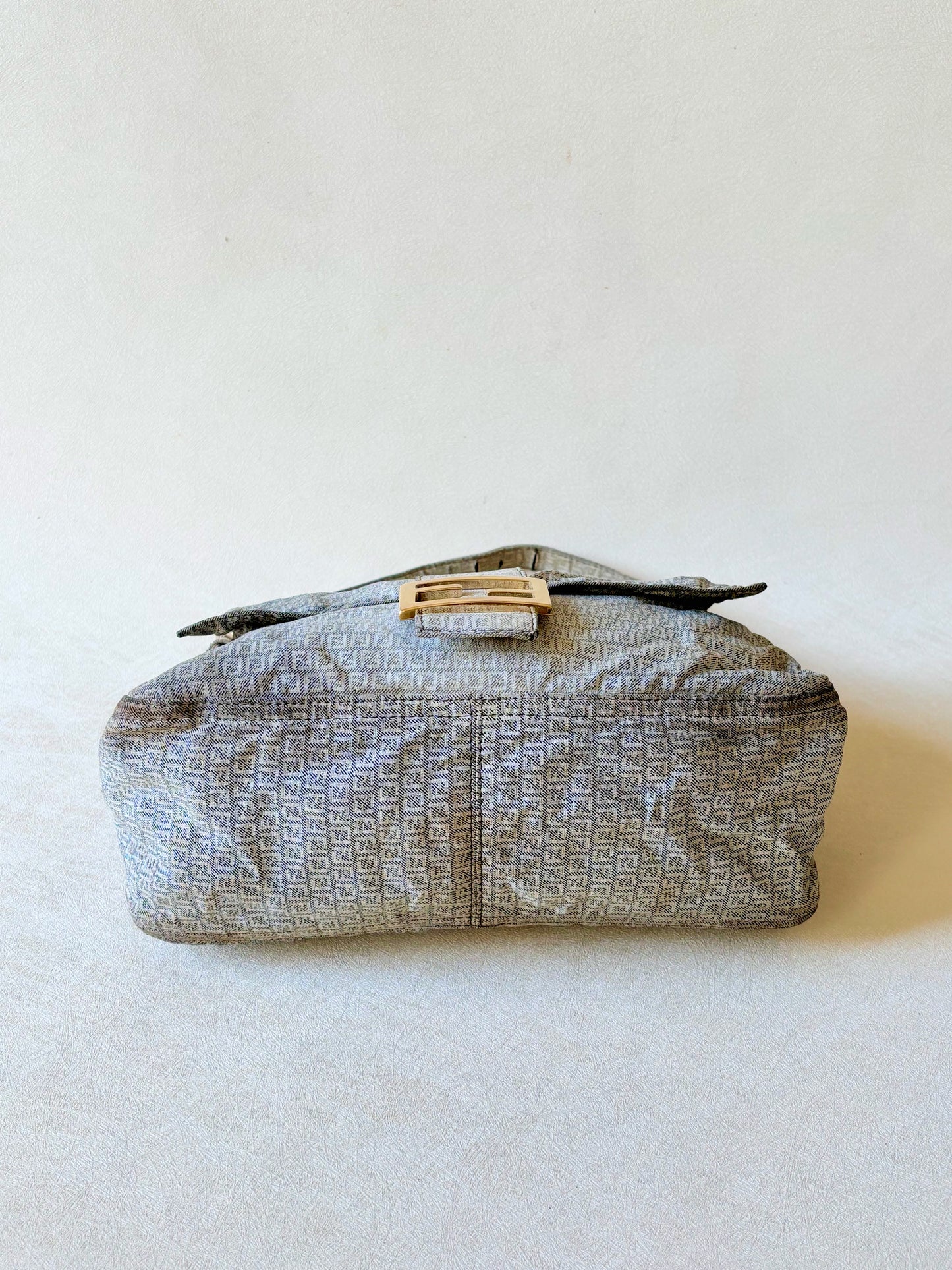 FENDI Sac Mamma Baguette Denim