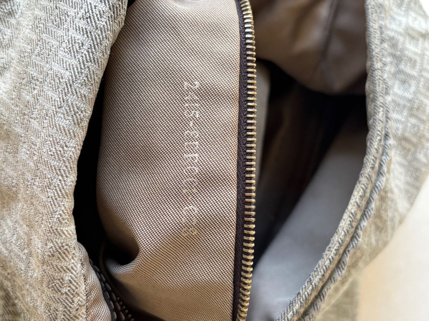 FENDI Sac Mamma Baguette Denim