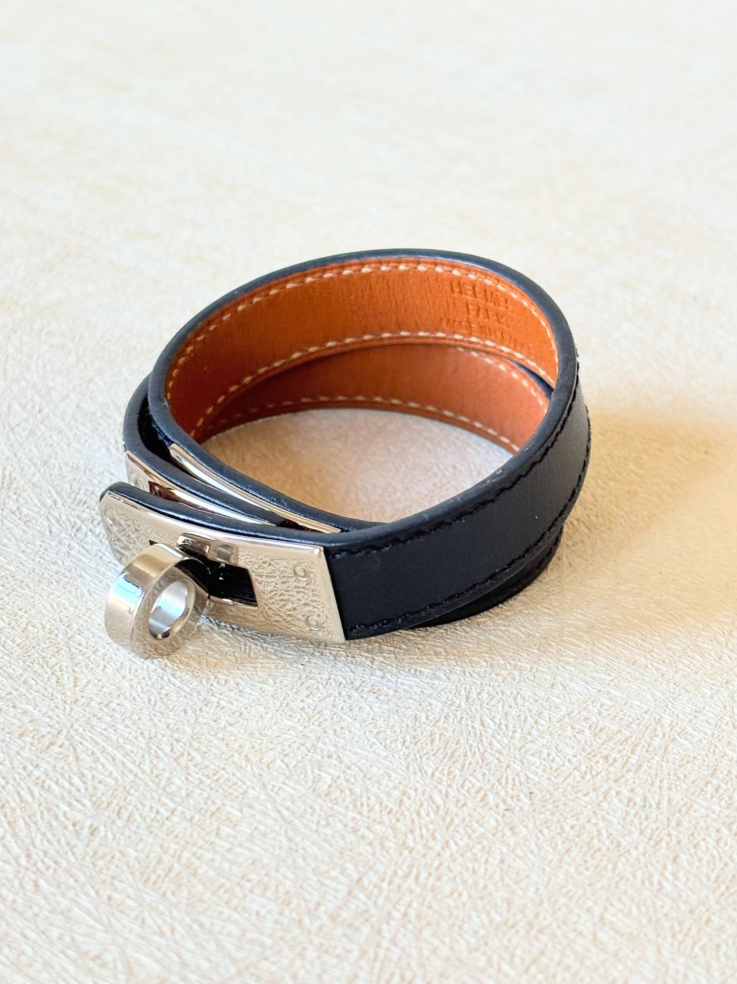 HERMÈS Bracelet Kelly double